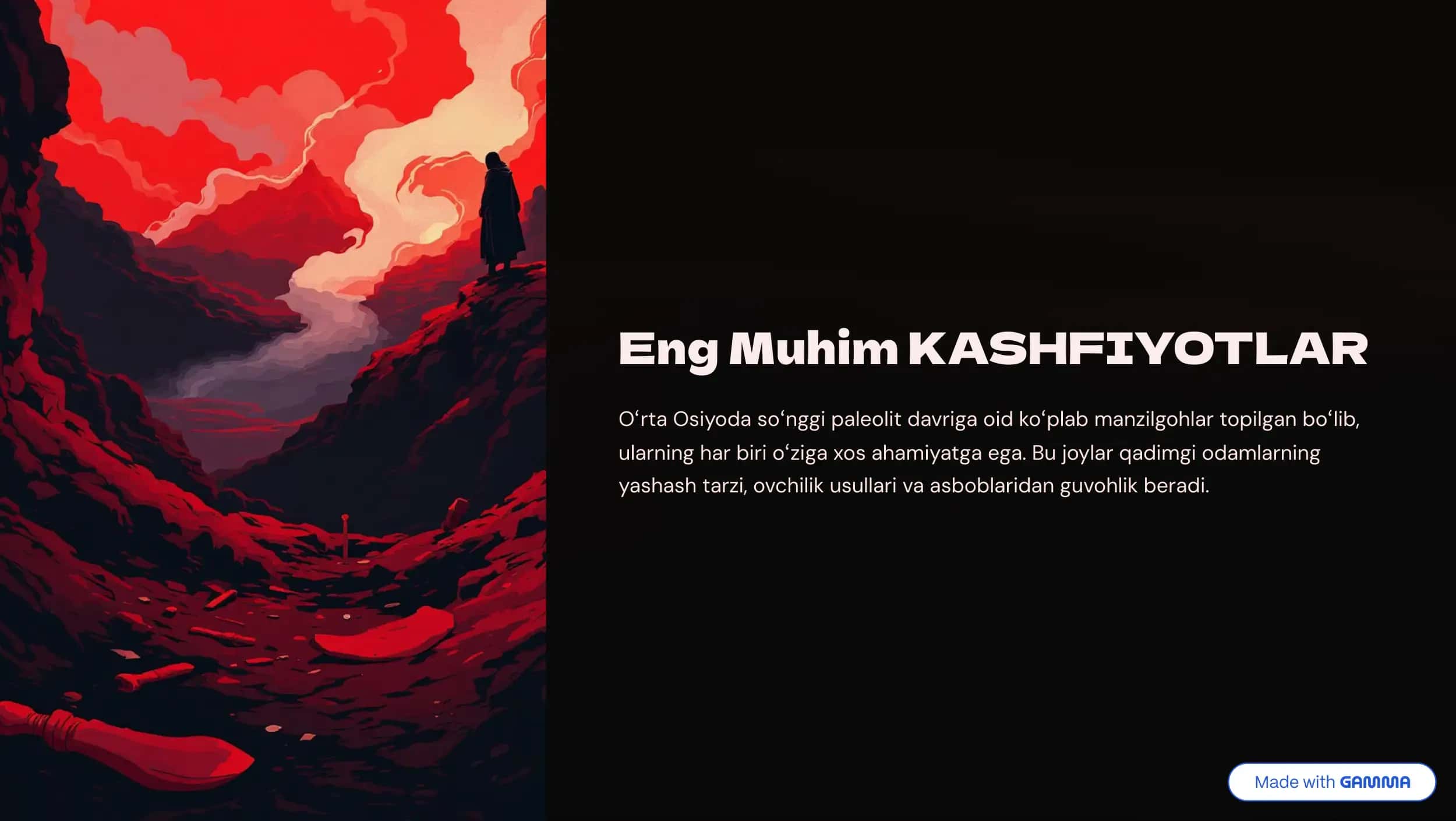 So'nggi Paleolit Davri Ibtidoiy Manzilgohlari 3