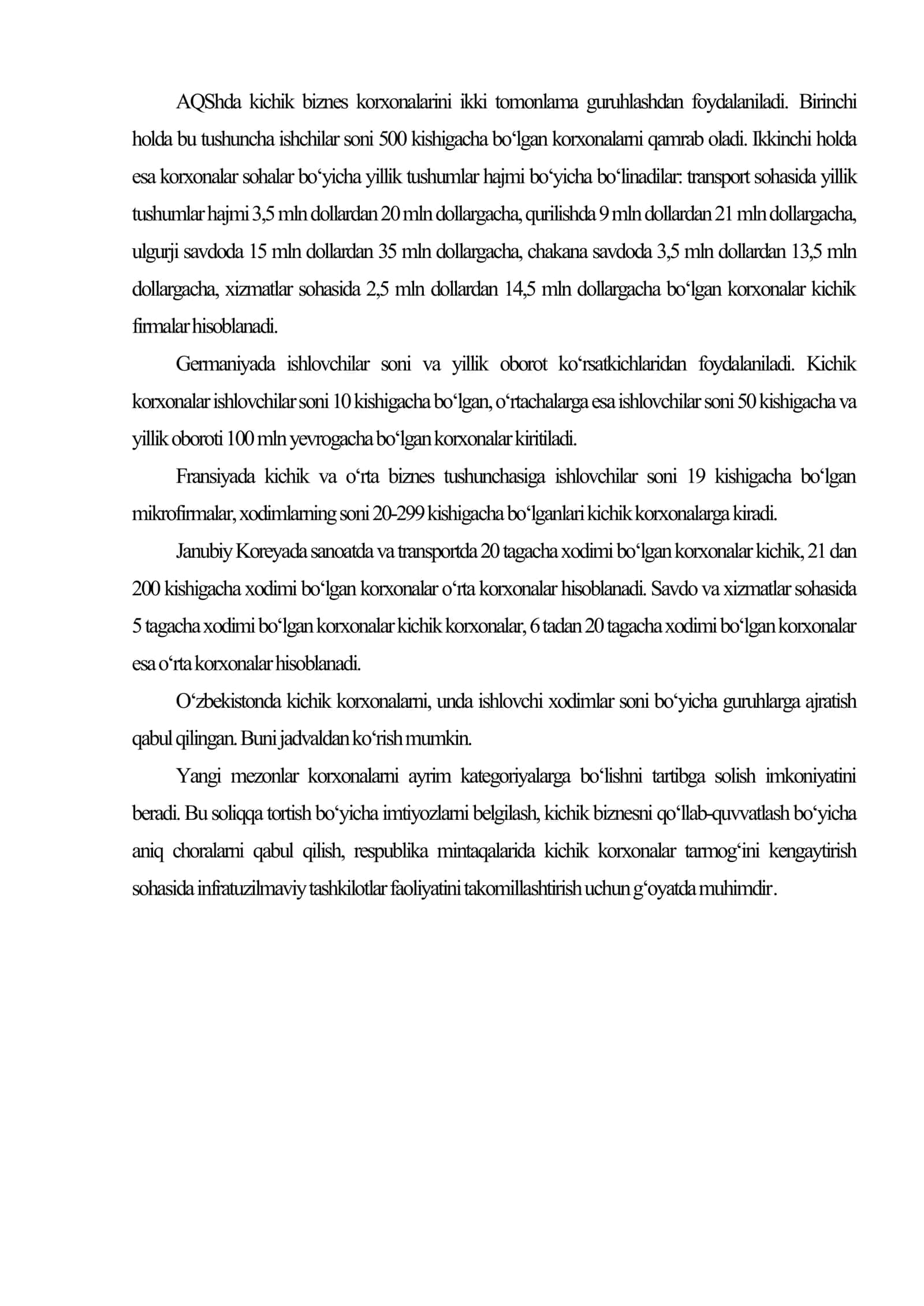 Kichik korxonalar marketingi 3