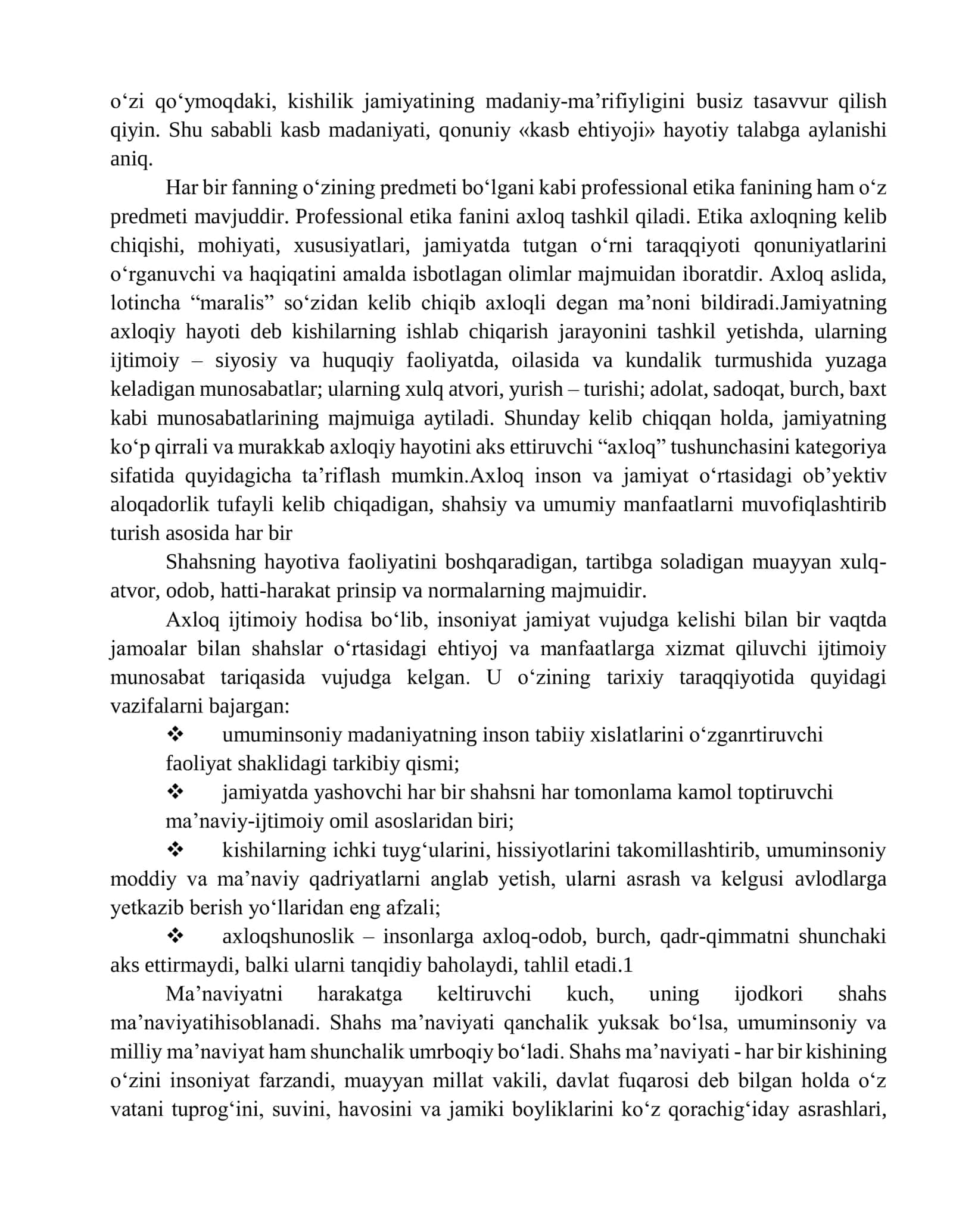 Siyosatda professional etika va yangi axloq siyosati 3