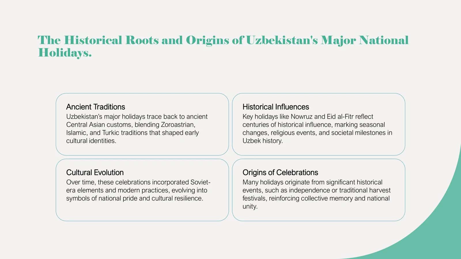 National holidays of Uzbekistan 3