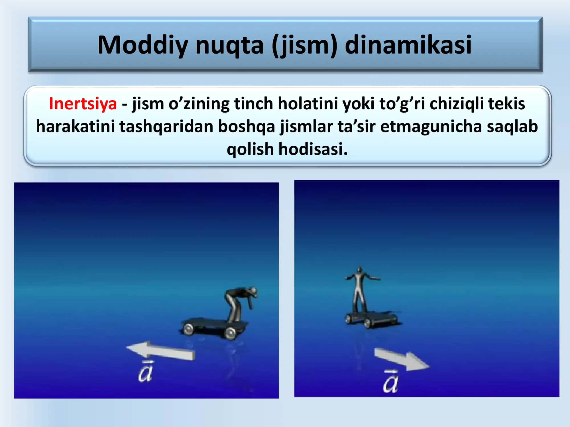Moddiy nuqta (jism) dinamikasi 3