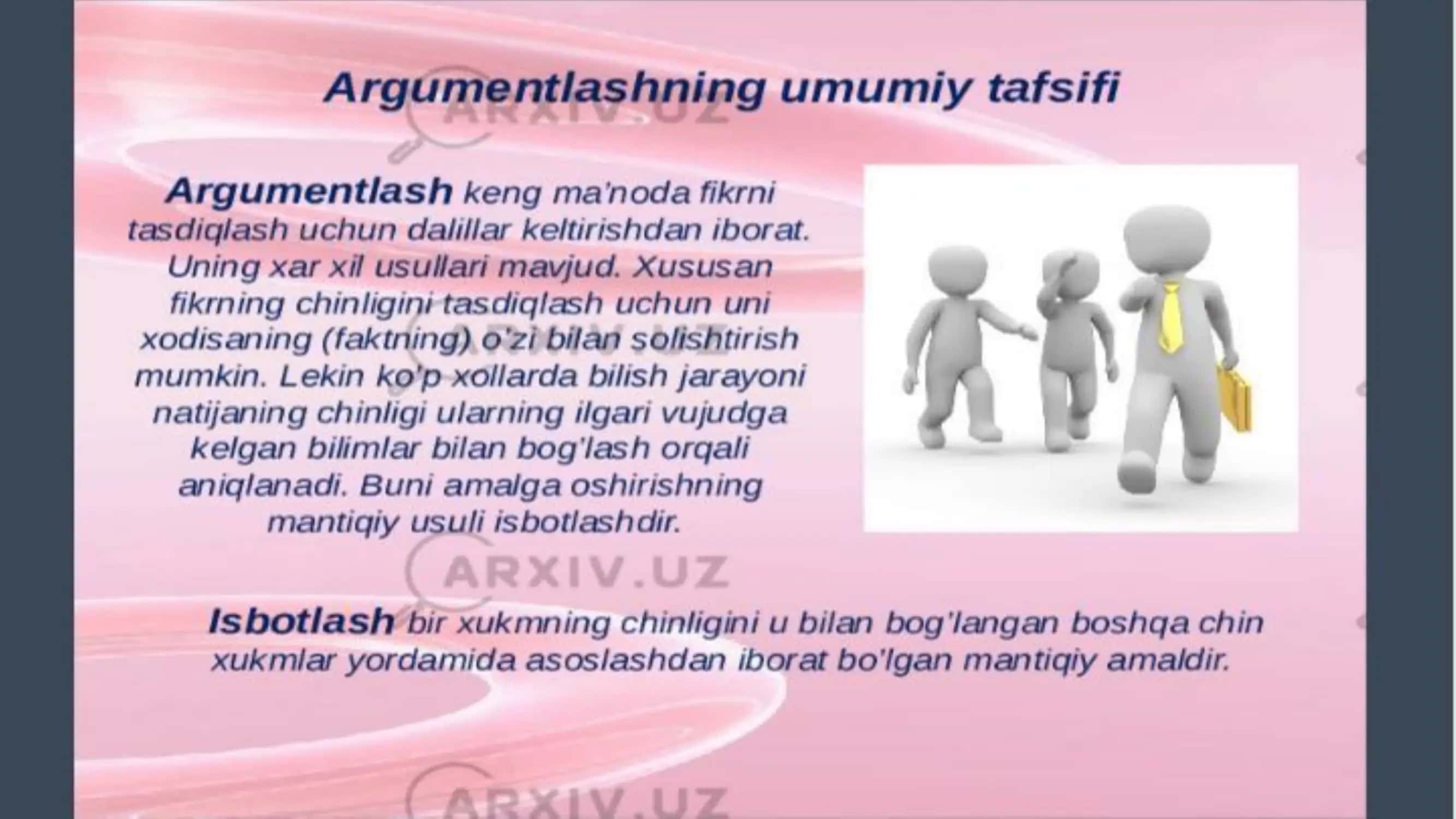 "Argumentatsiya nazariyasi" 3