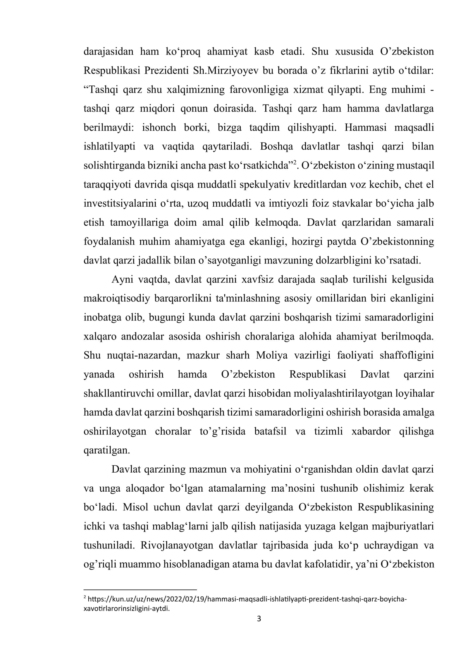 Davlat krediti va davlat qarzlarini boshqarish 3