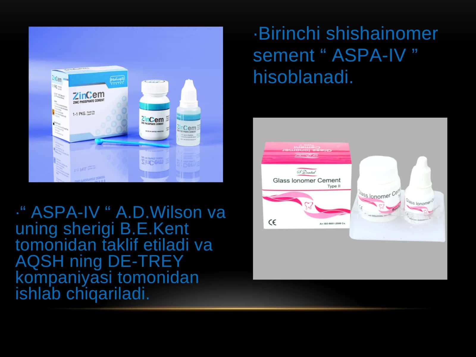 Shishaionomer sementlar 3