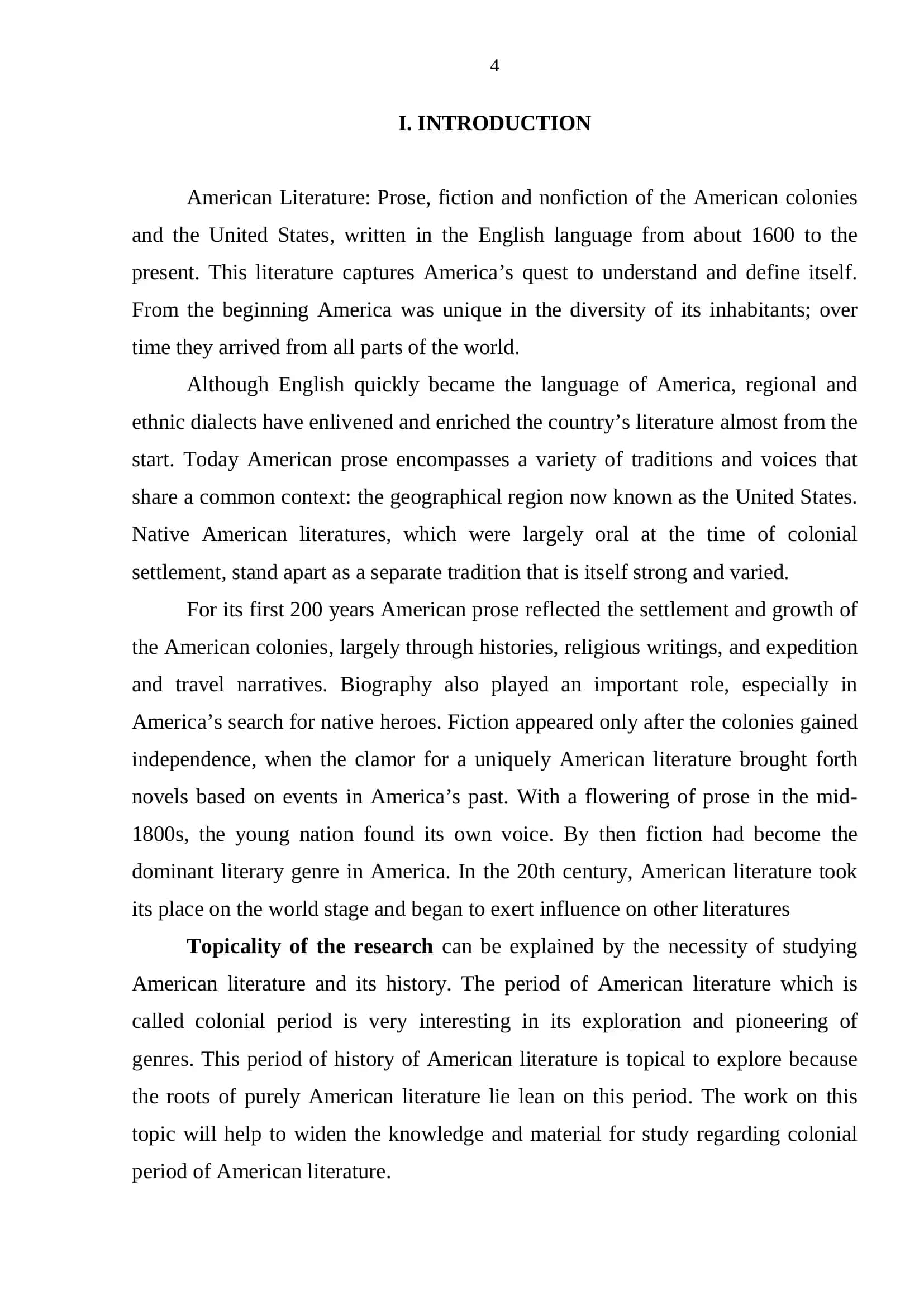 Early Colonial Period in the History of American Literature 3