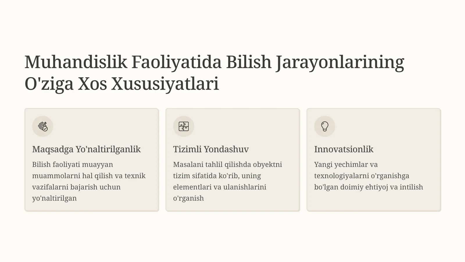 Muhandis Xodimlar Shaxsining Bilish Faoliyatining Psixologik Tavsifi 3