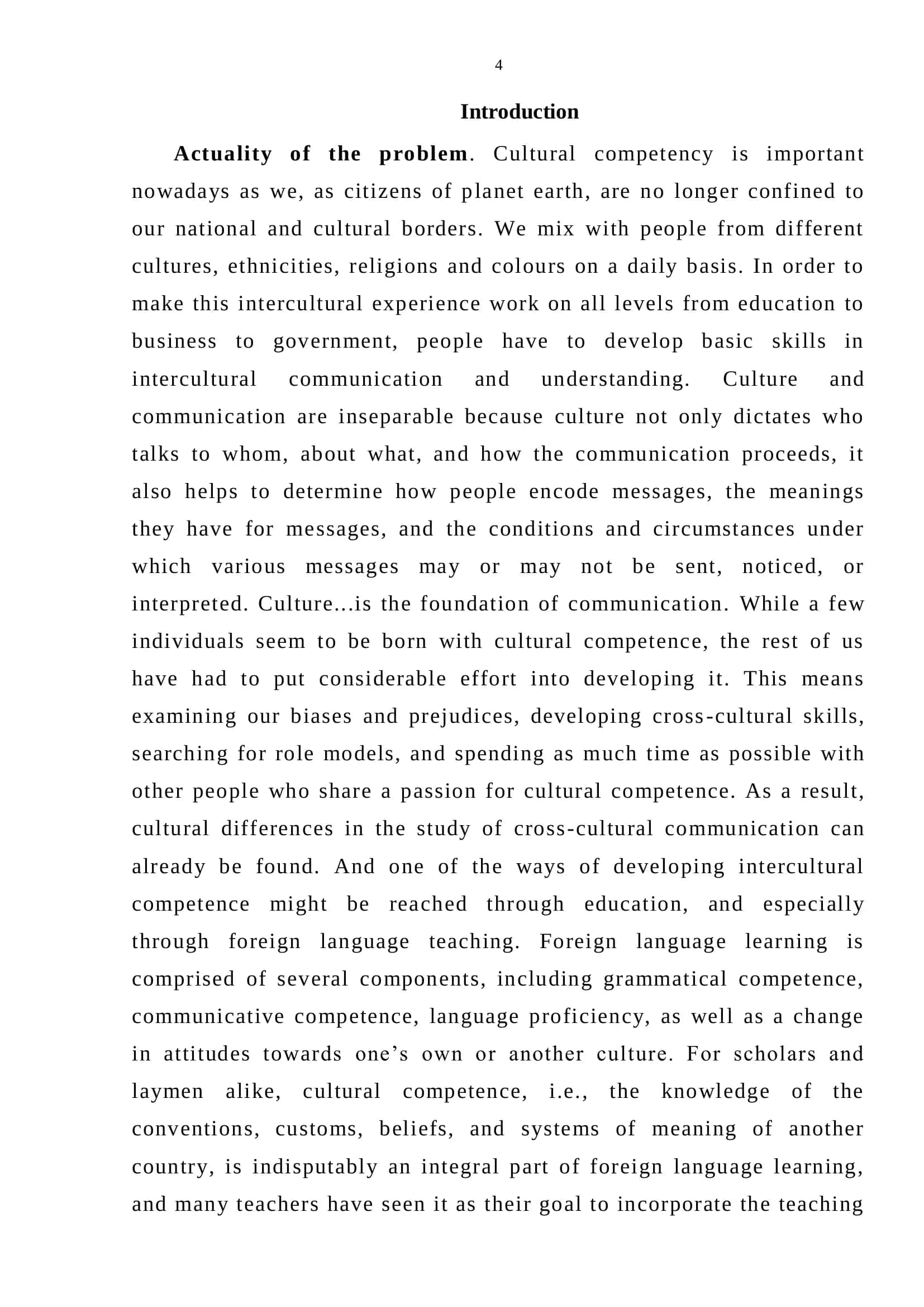 Developing students' Cross-cultural competence 3