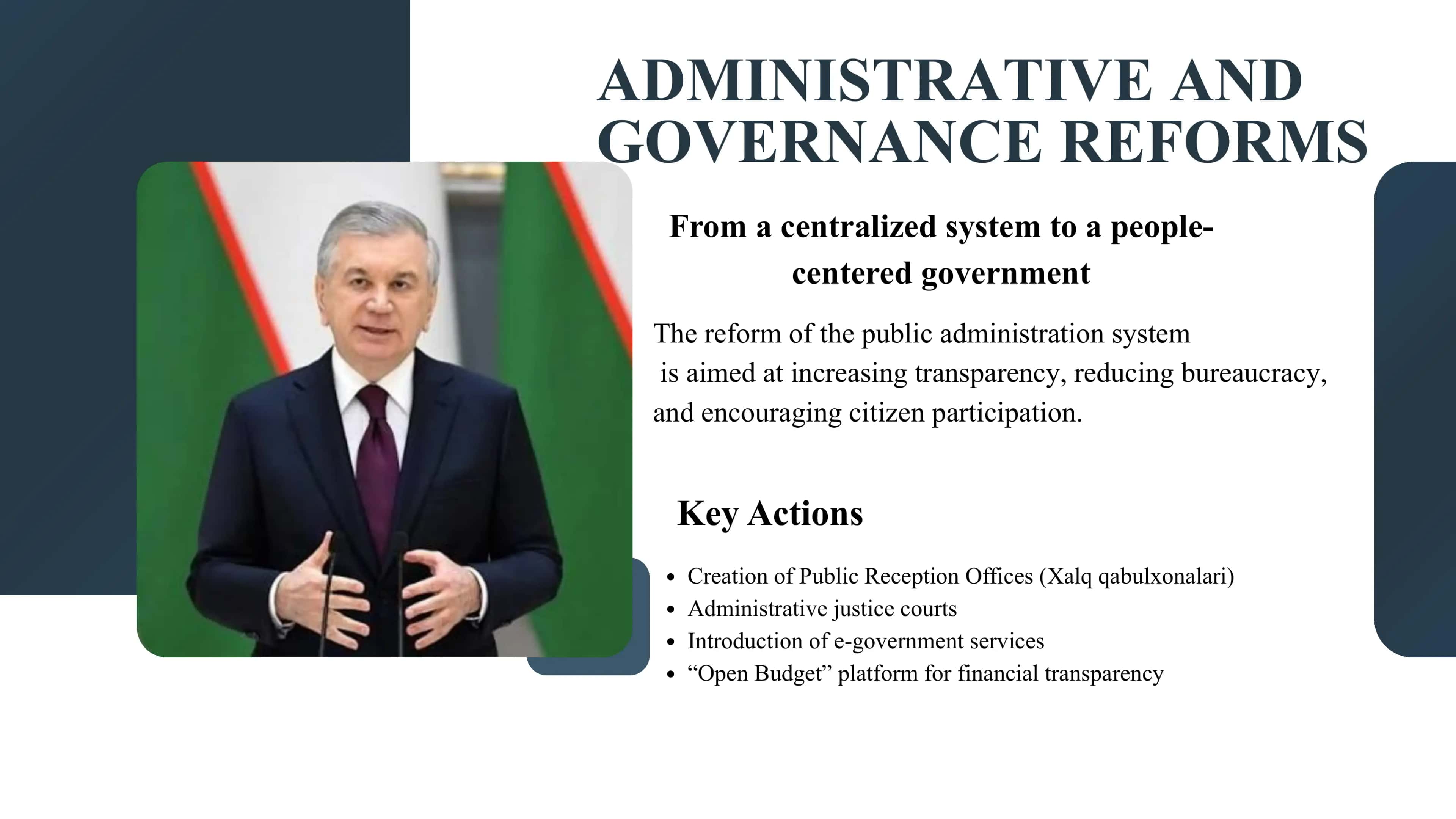 REFORMS IN UZBEKISTAN: A NEW ERA OF TRANSFORMATION 3