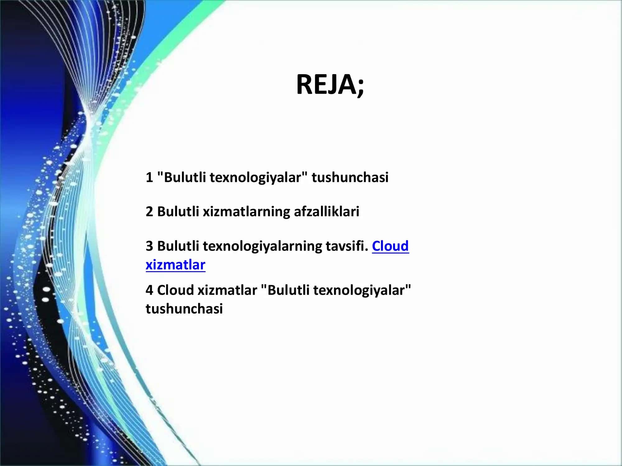 Bulutli va blokcheyn texnalogiyalari 3