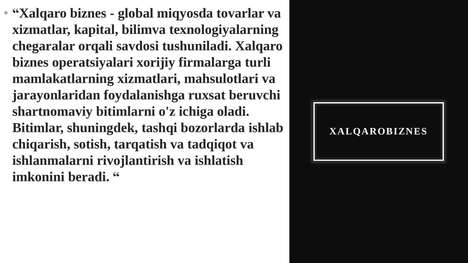 Xalqaro biznes 3