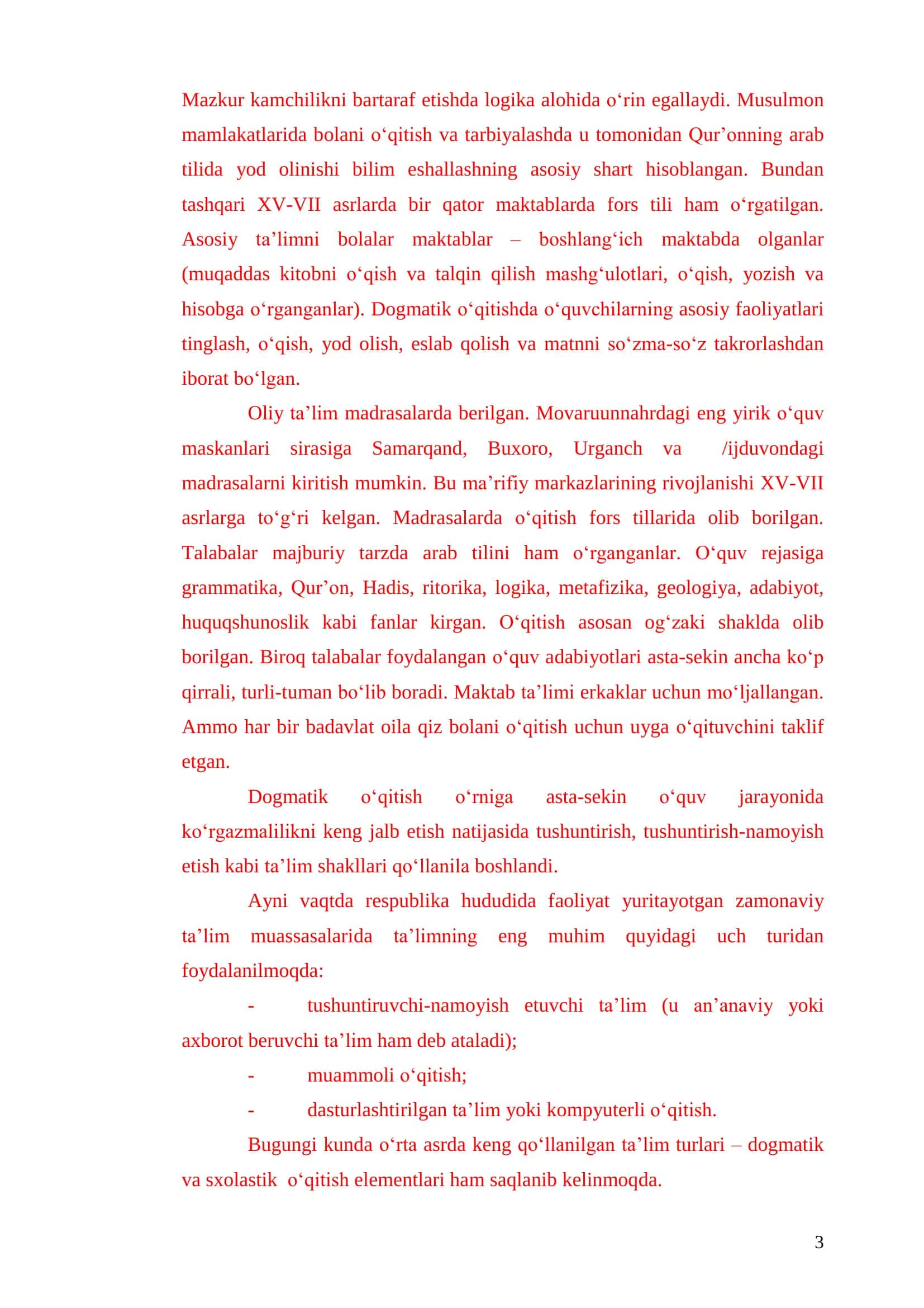 KASB HUNAR KOLLEJLARIDA SEMINAR MASHG‘ULOTINI TASHKIL ETISH 3