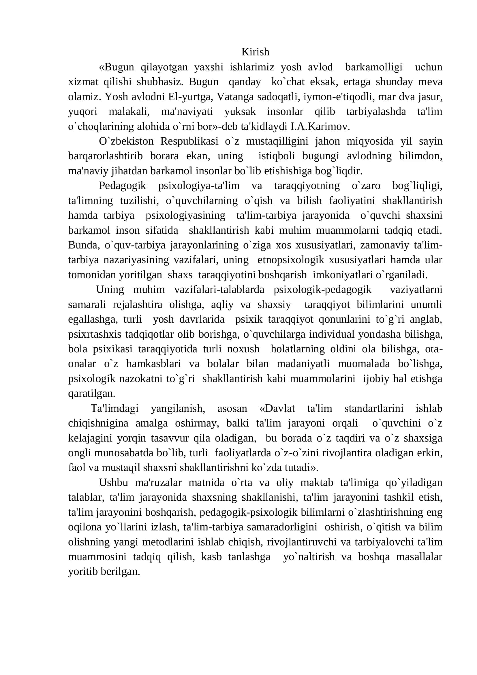 PEDAGOGIK PSIXOLOGIYA 3
