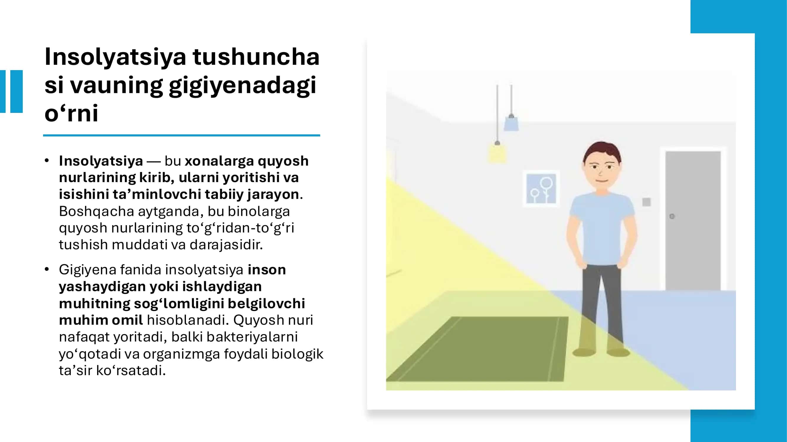 Xonalarning insolyatsiyasi haqida tushuncha, uning ahamiyati​ 3