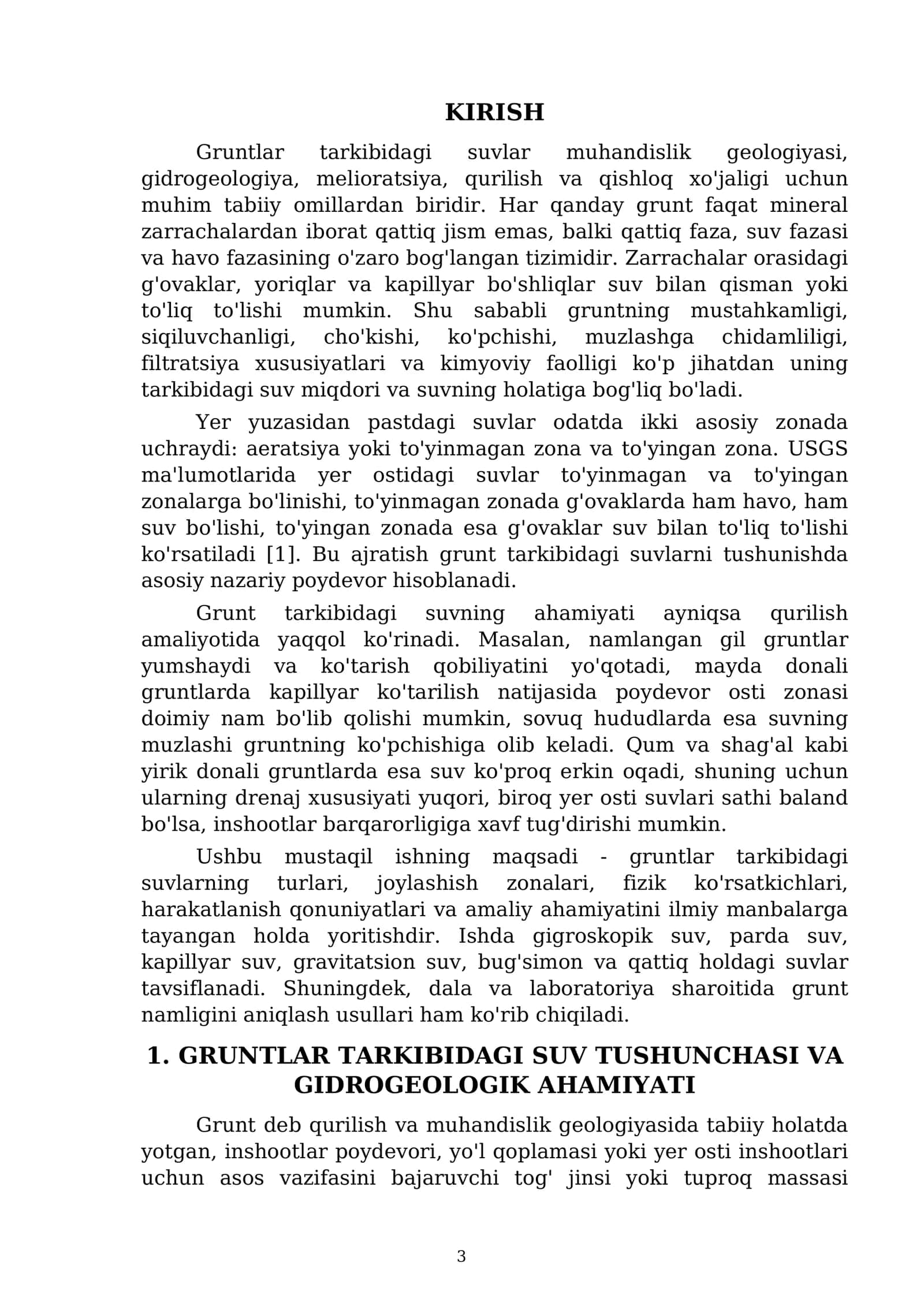 Gruntlar tarkibidagi suvlar 3