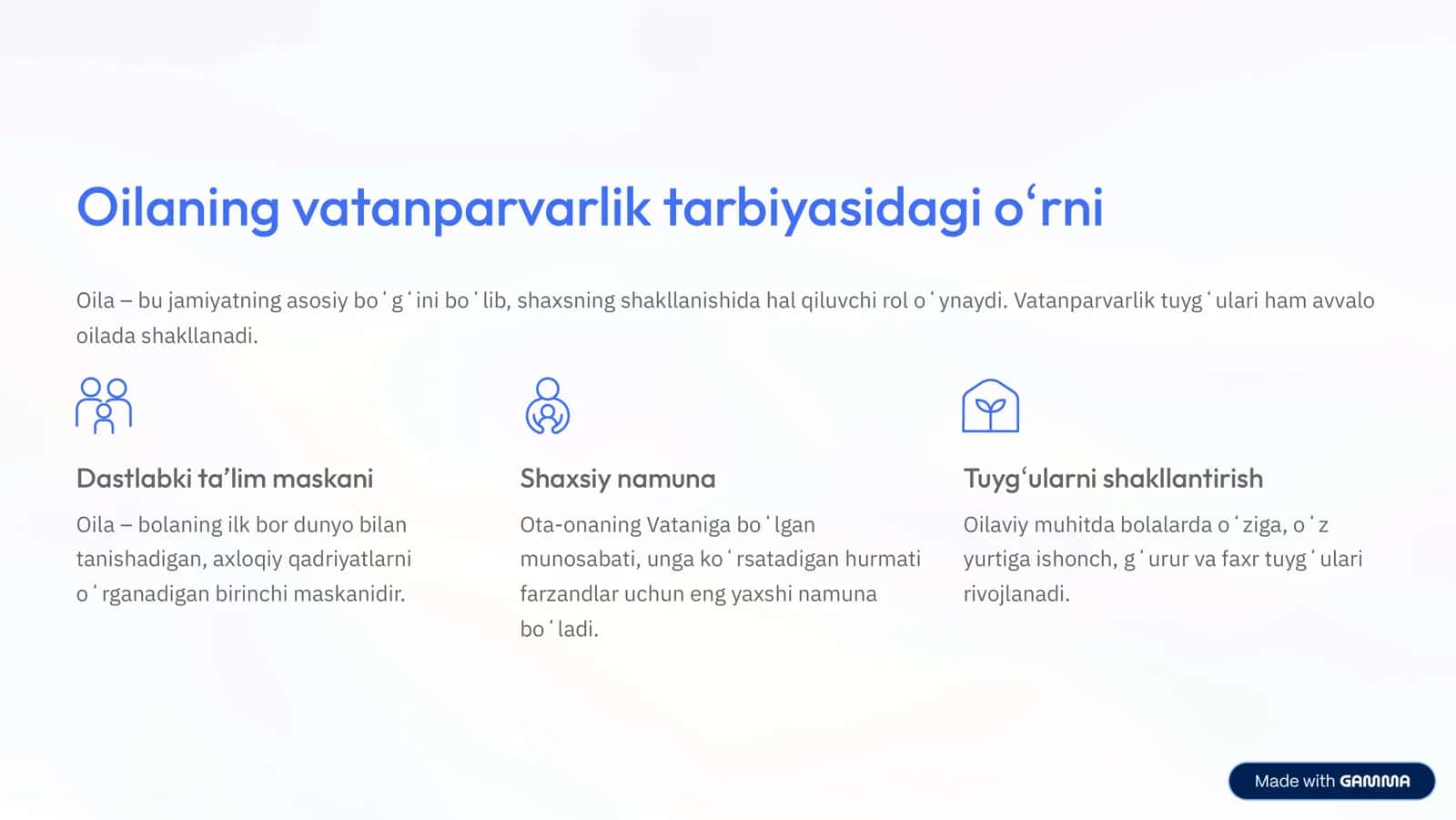 Vatanparvarlik tuyg’usini tarbiyalash yo’llari 3