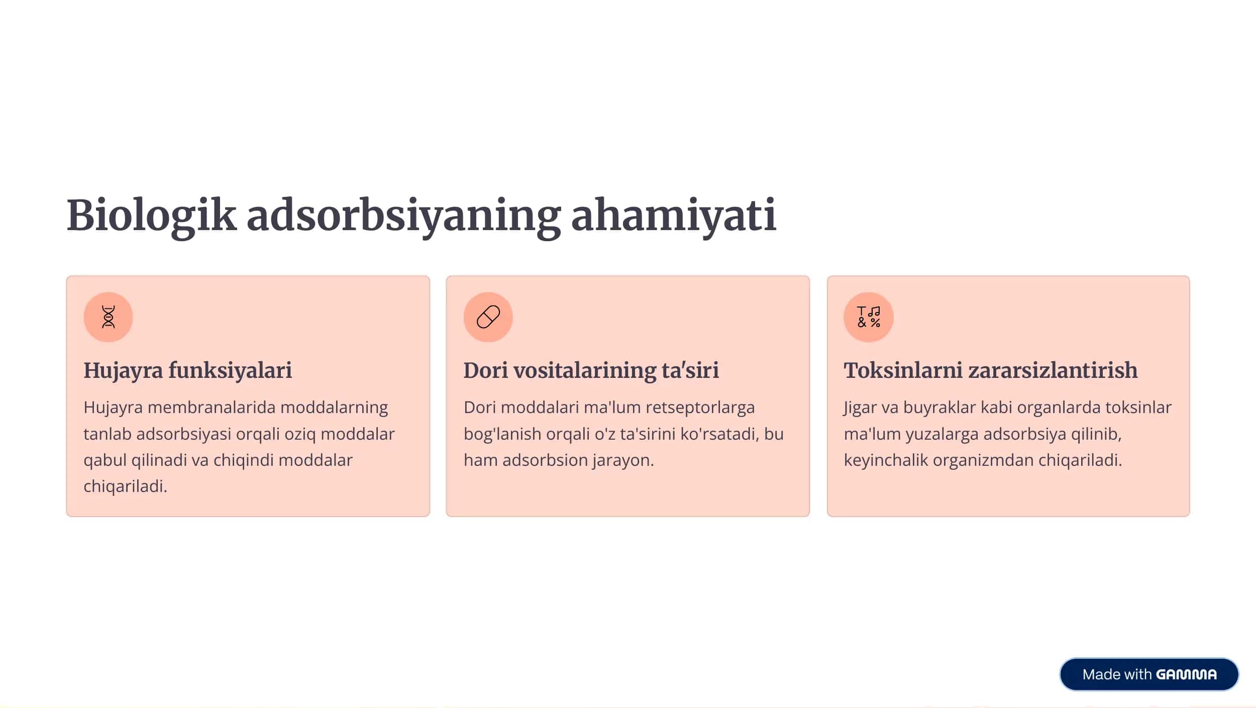 Organizmdagi adsorbsiya jarayoni 3