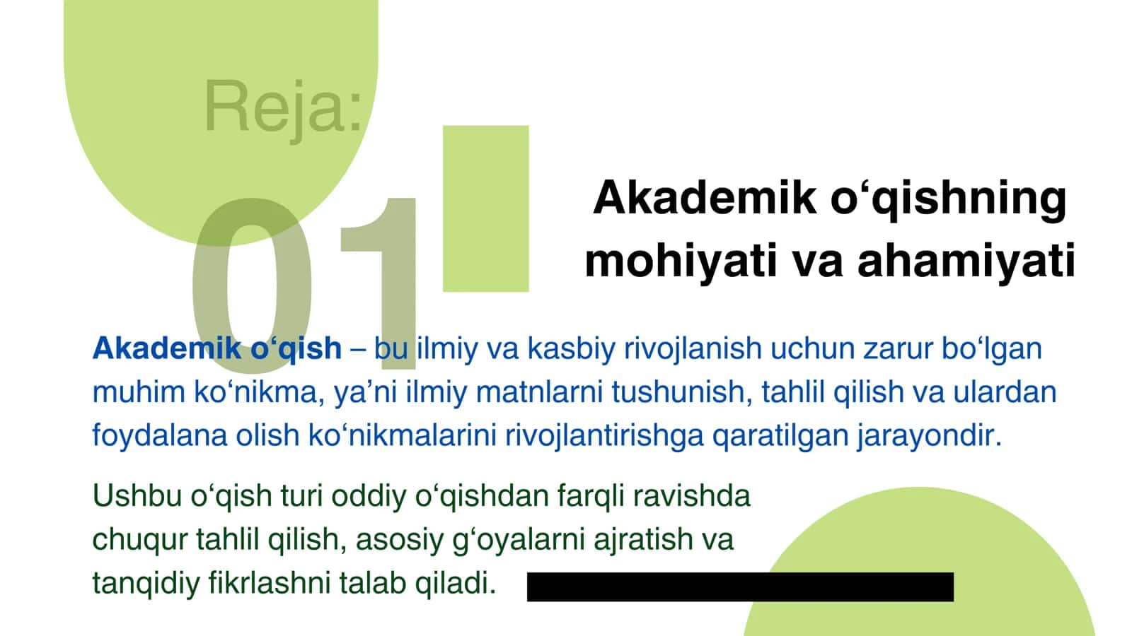 AKADEMIK O‘QISH ASOSLARI 3