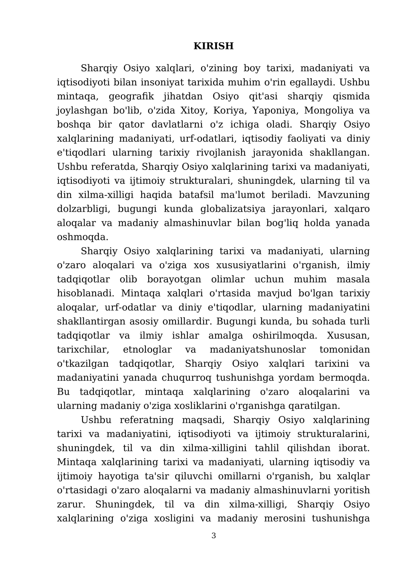 Sharqiy Osiyo xalqlari 3
