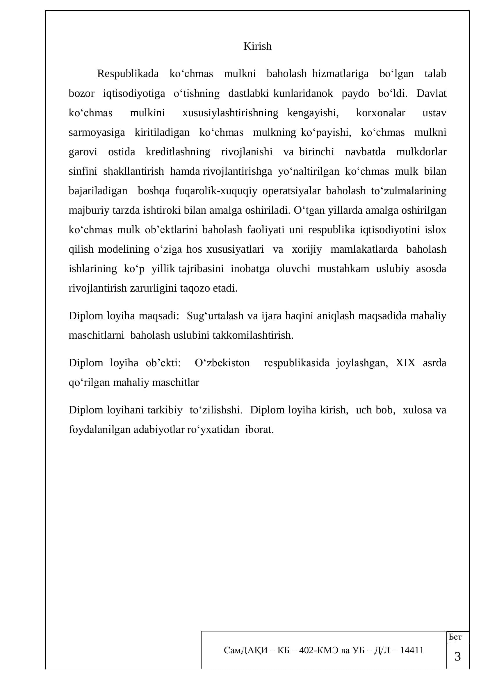 DIPLOM LOYIHASI BO‘YICHA 3