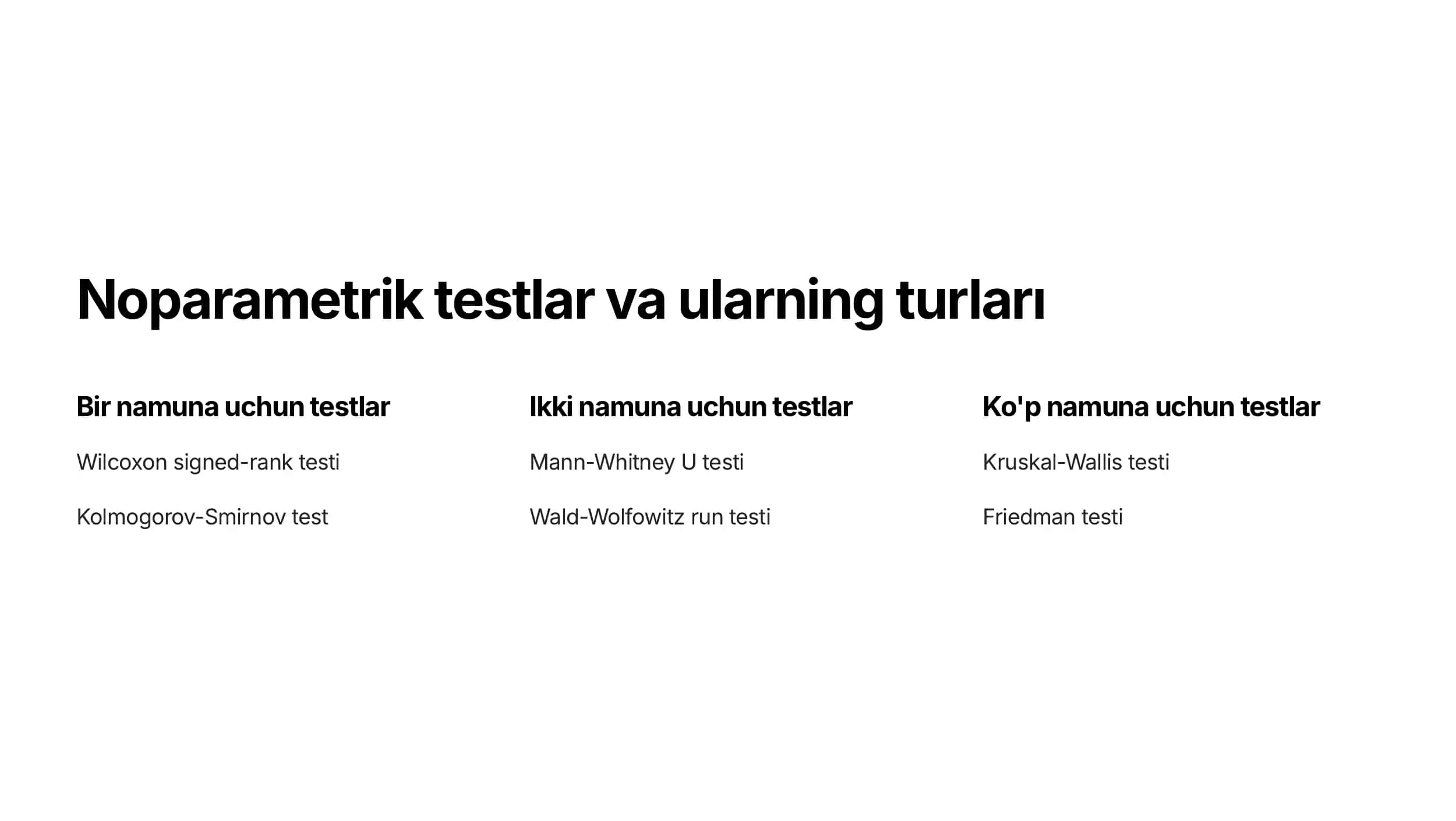Noparametrik metodlar haqida tushuncha 3