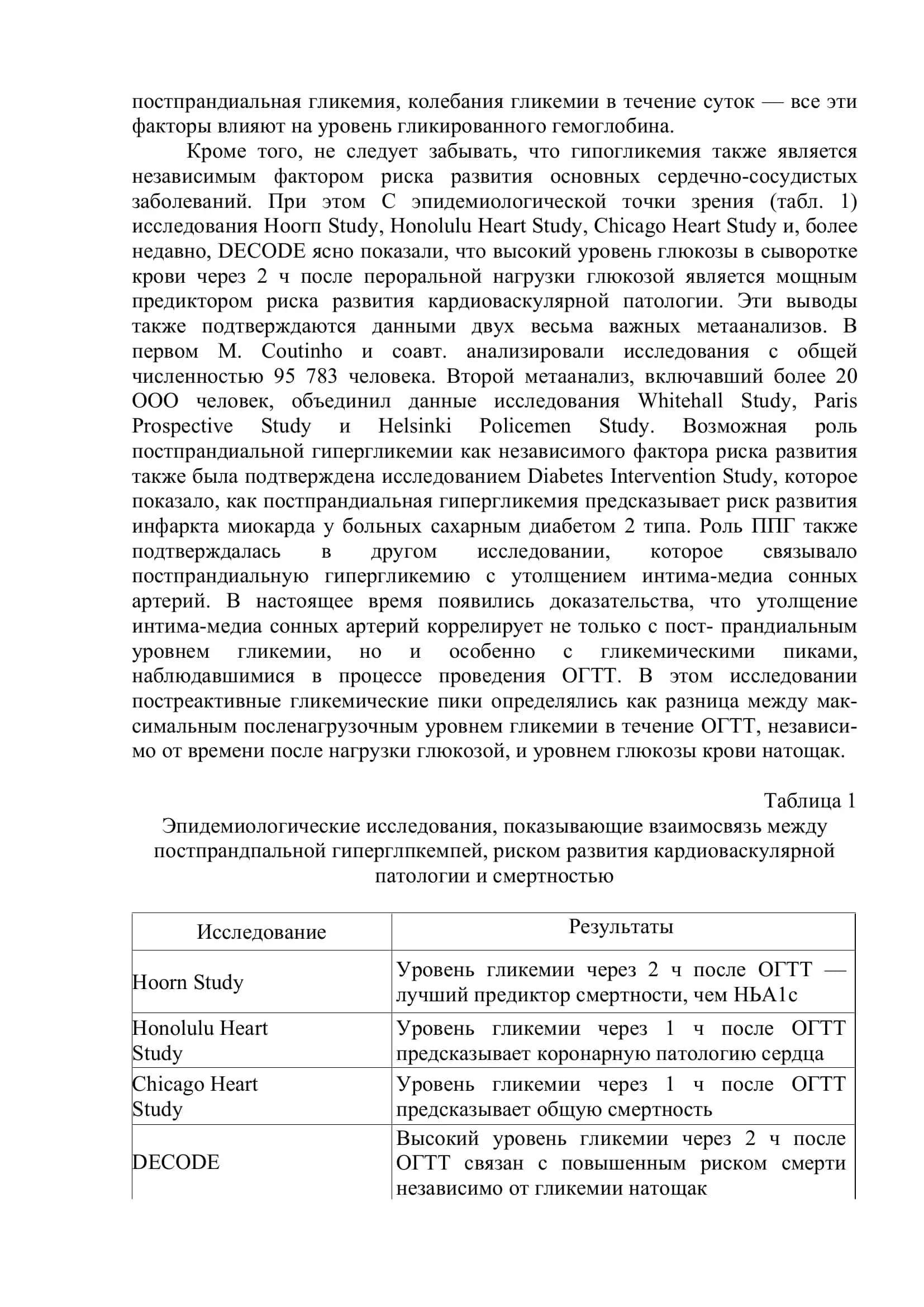 Постпрандиальная гипергликемия 3