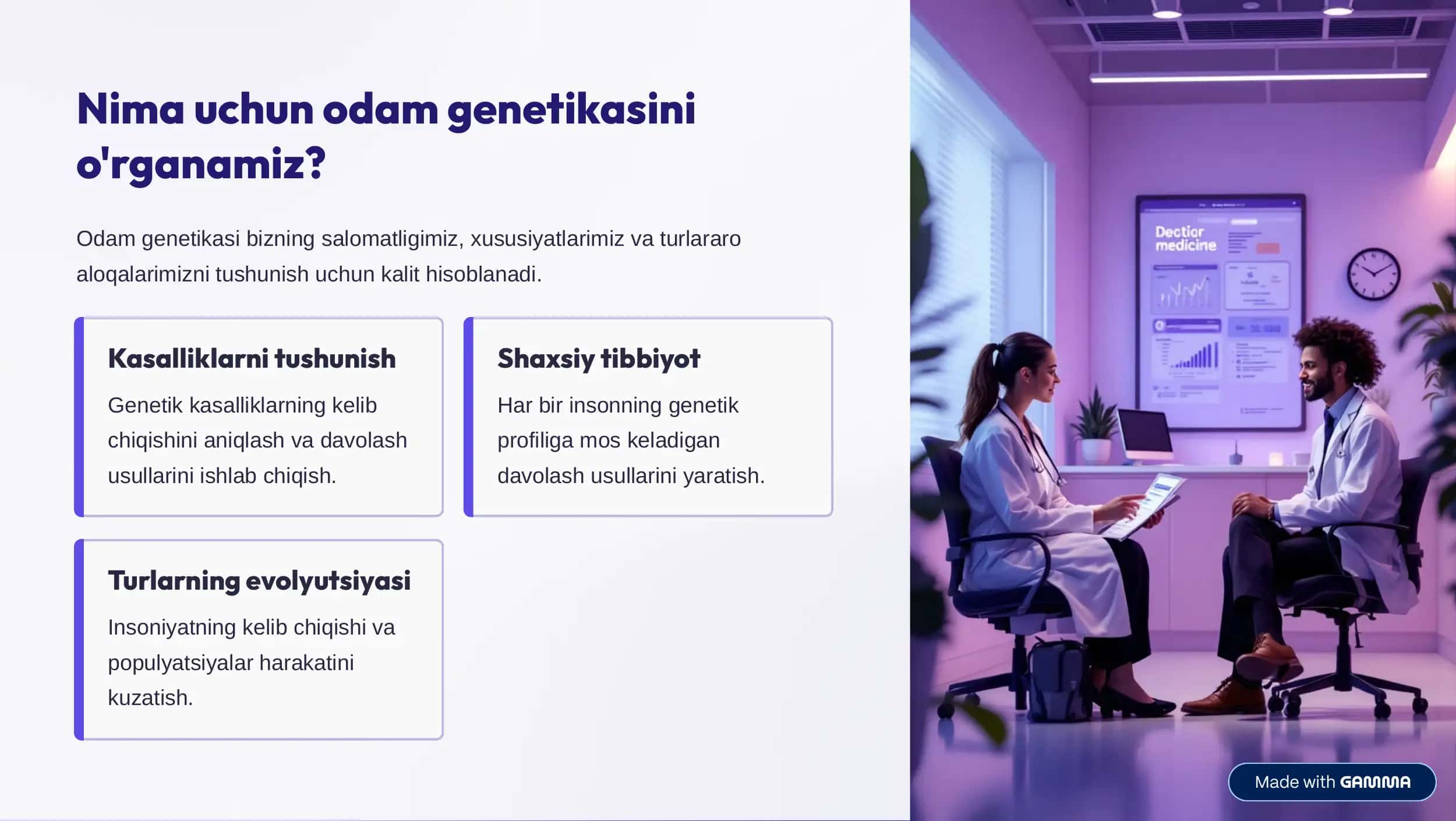 Odam Genetikasi va Uni O'rganish Usullari 3