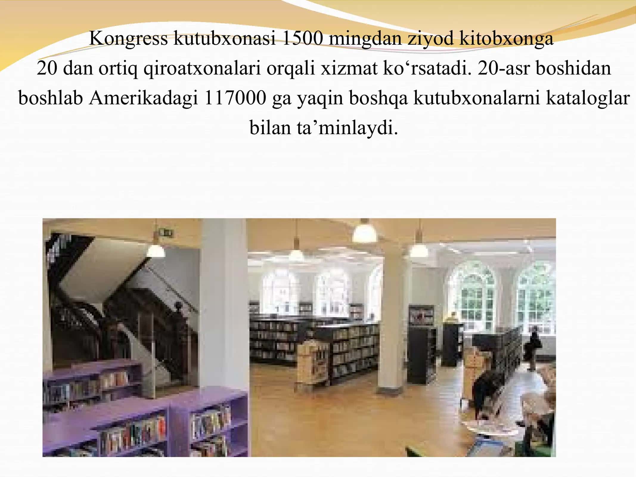 AQSh va Kongress kutubxonasi 3