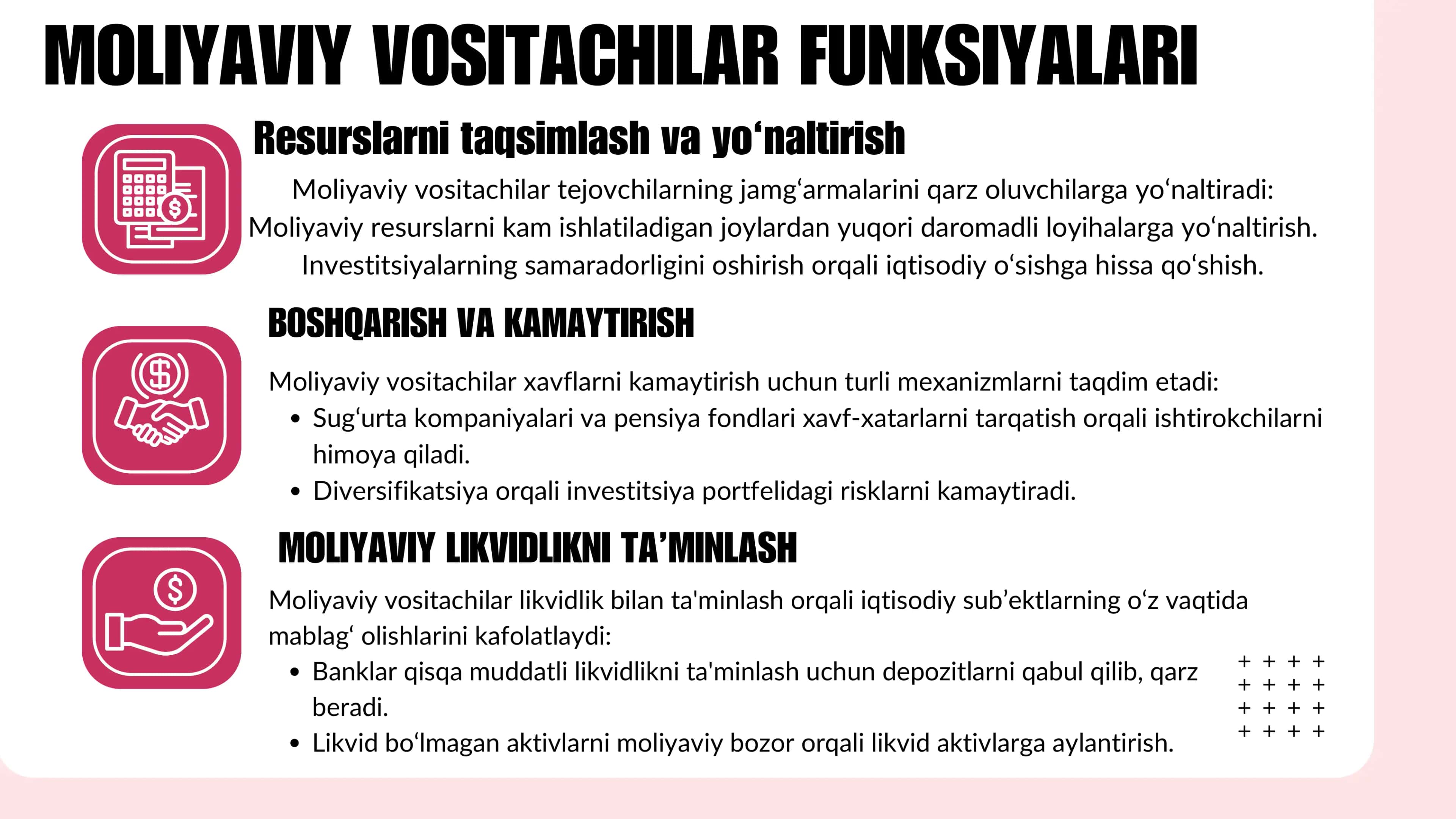 Moliyaviy vositachilar 3