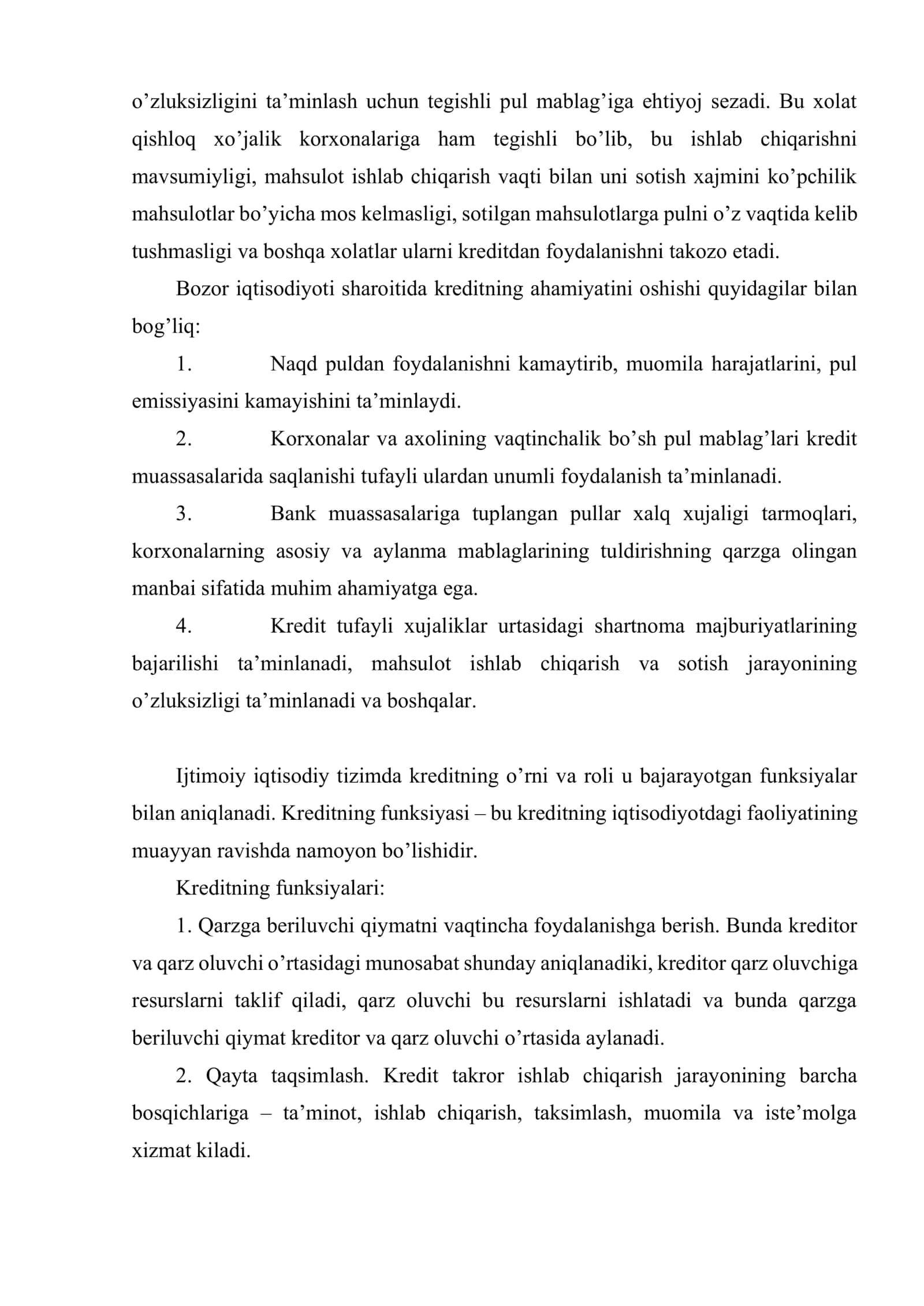 Alohida kredit turlari 3