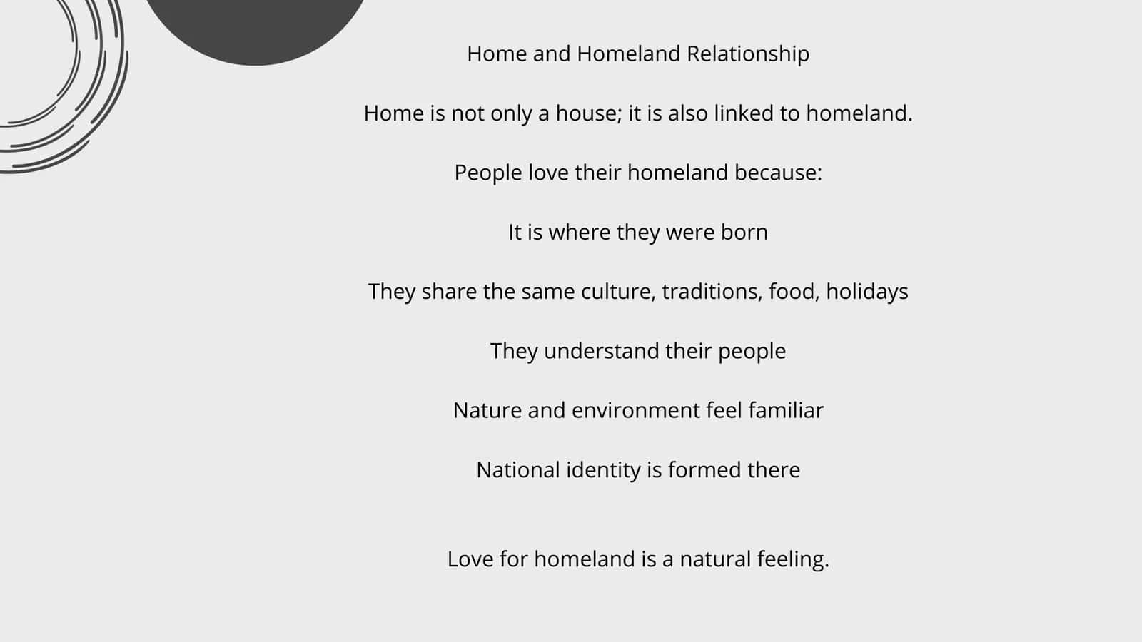 Why People Prefer Their Own Home 3