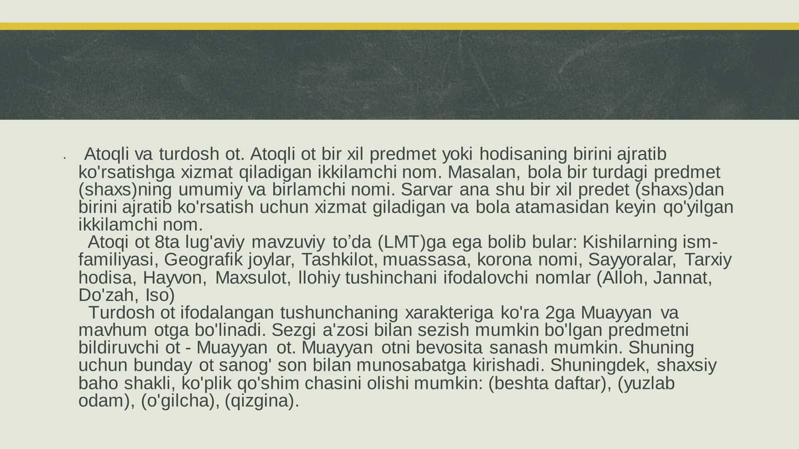 Ot va uning grammatik xususiyatlari 3