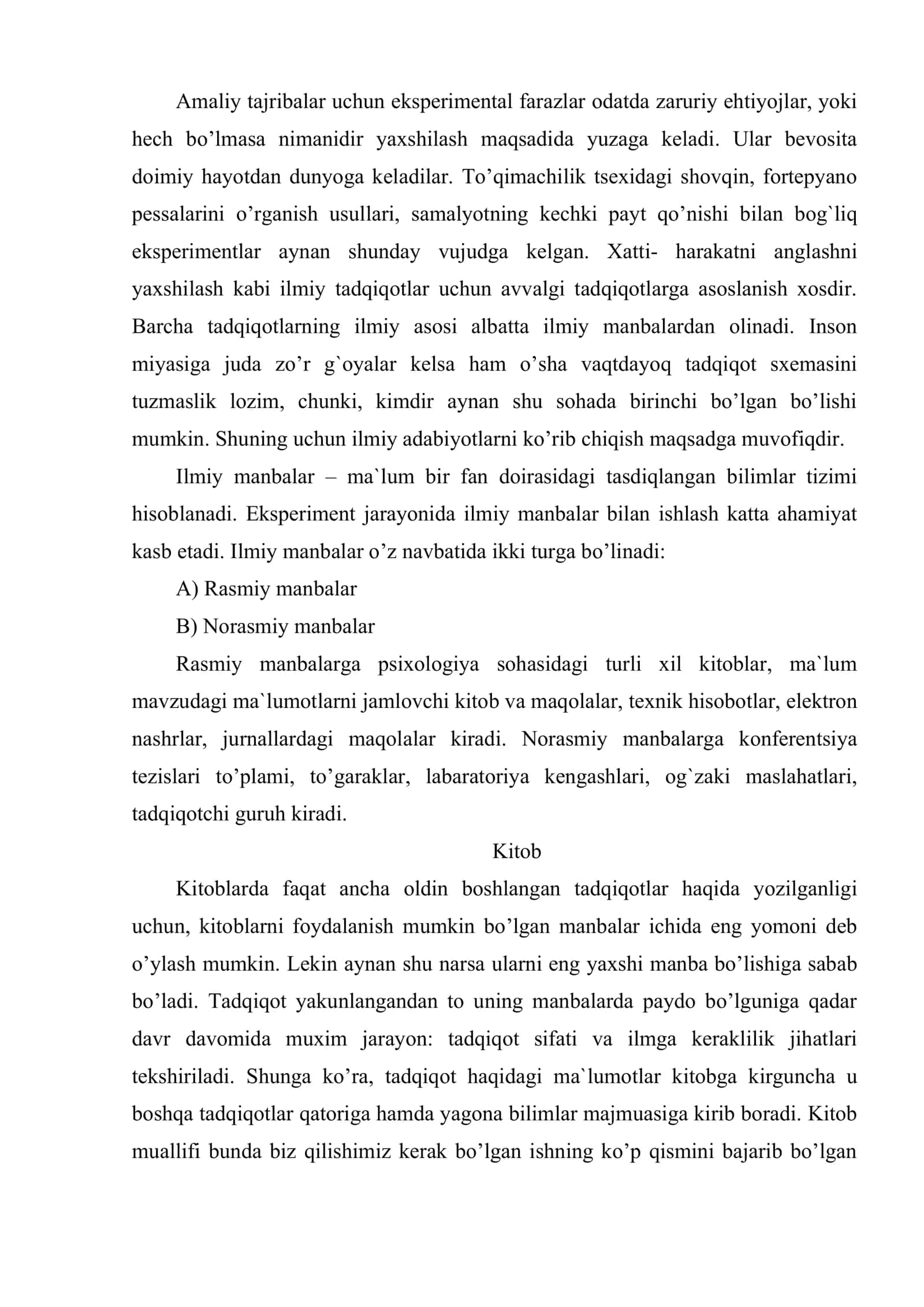 Ilmiy manbalar 3
