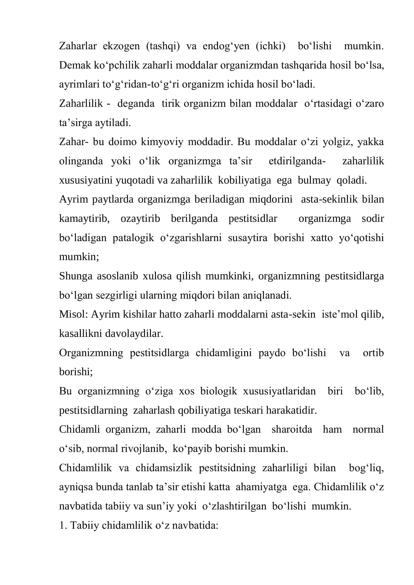 Agronomik toksikologiya asoslari 3