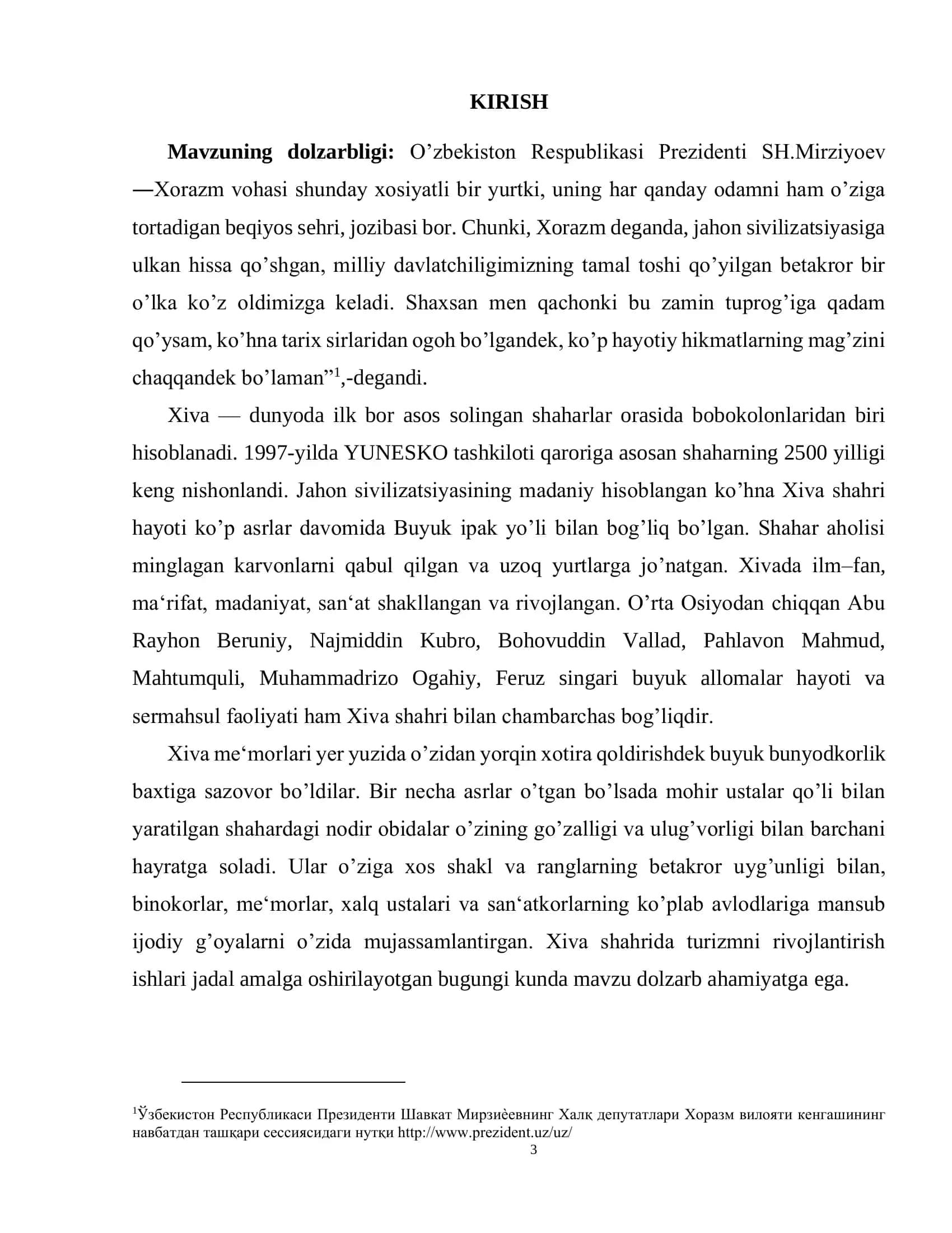 XIVA SHAHRI TARIXI MANBALARDA AKS ETISHI 3