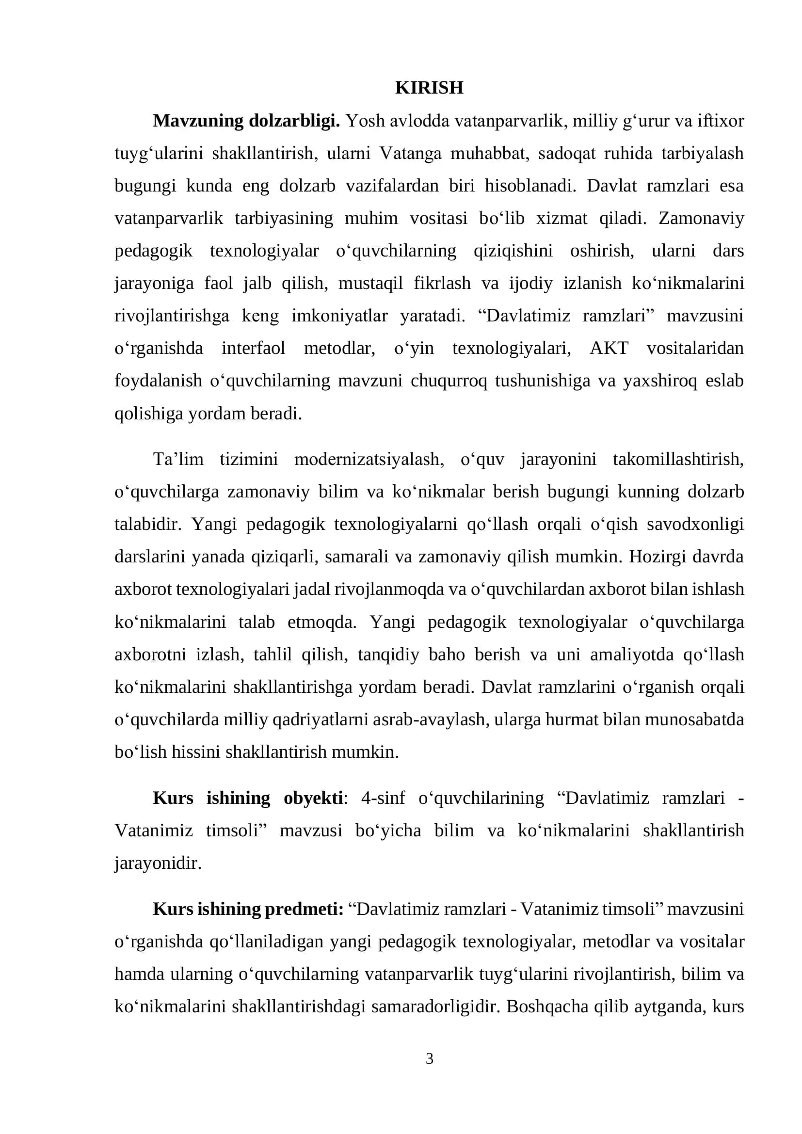 Davlatimiz ramzlari - Vatanimiz timsoli 3