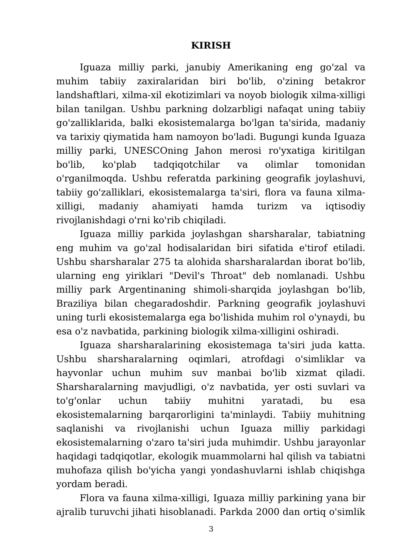 Iguaza milliy parki 3
