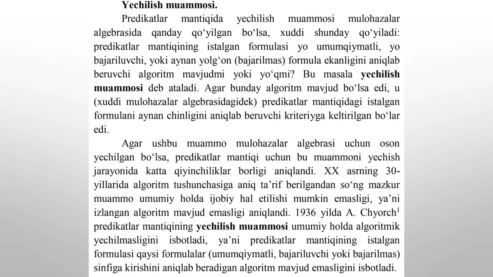 Predikatlar hisobining aksiomalari sistemasi 3