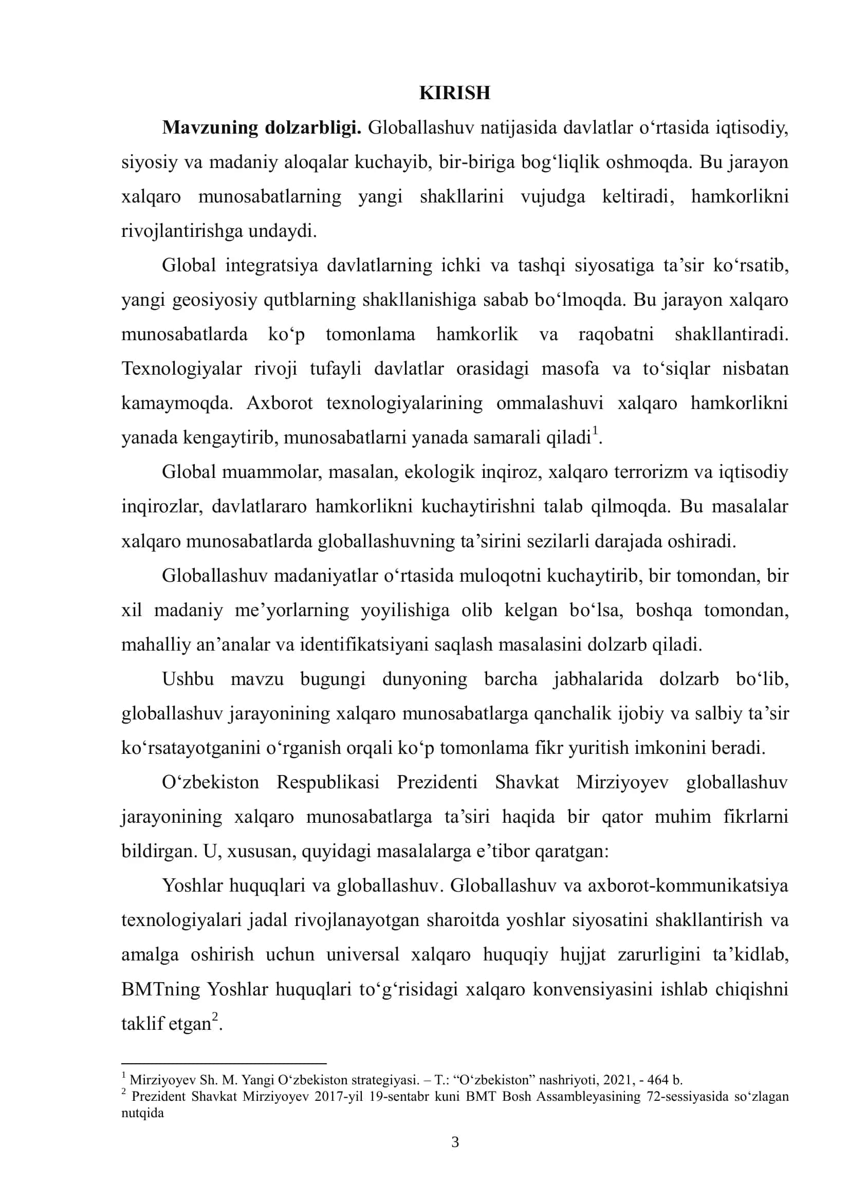 GLOBALLASHUV VA BARQAROR TARAQQIYOT 3
