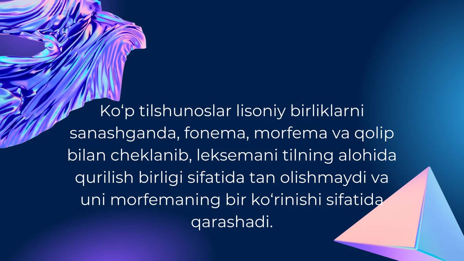 Leksik-semantik sistemalar 3