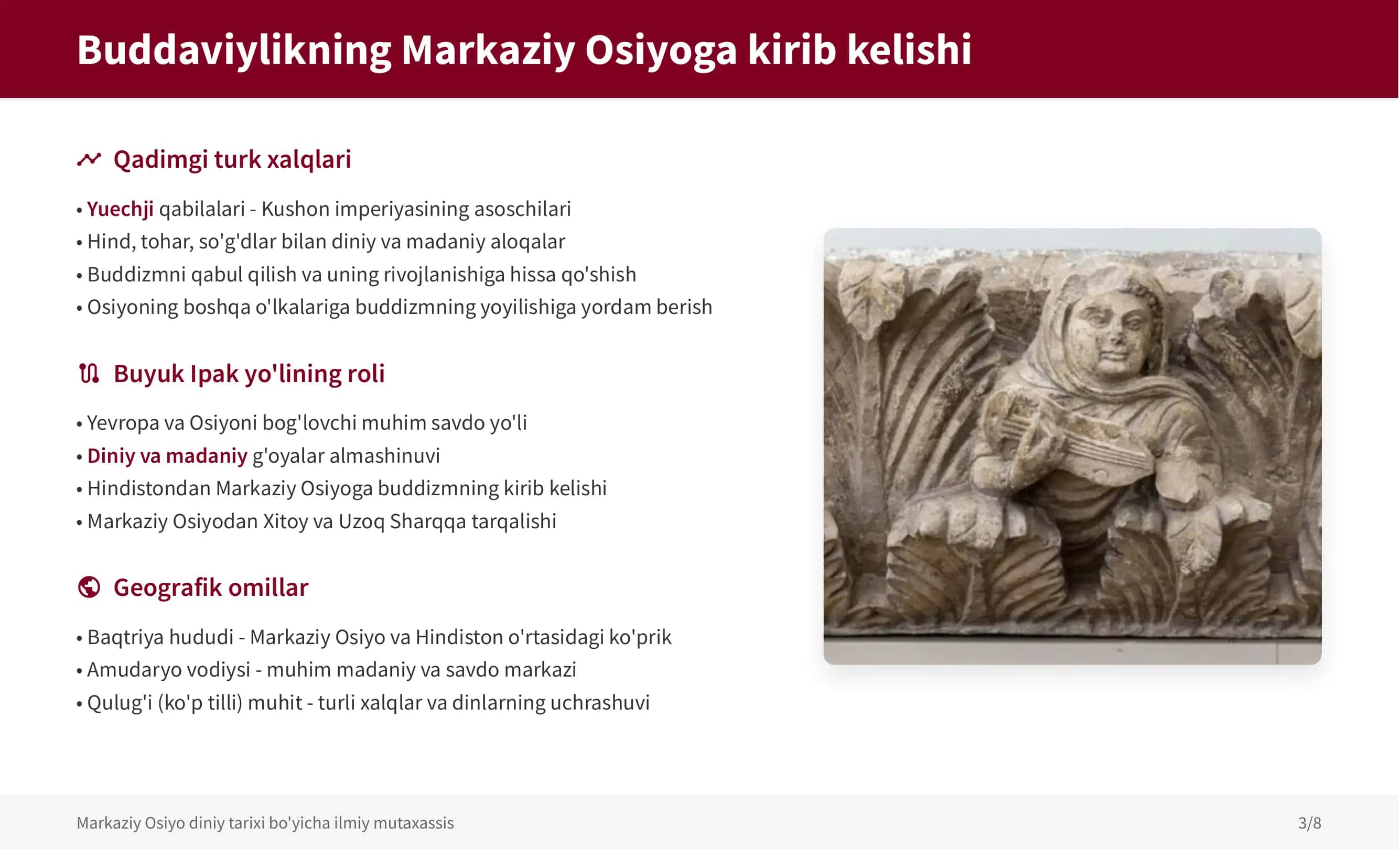 Oʻzbekistonda buddaviylik dinining shakllanishi 3