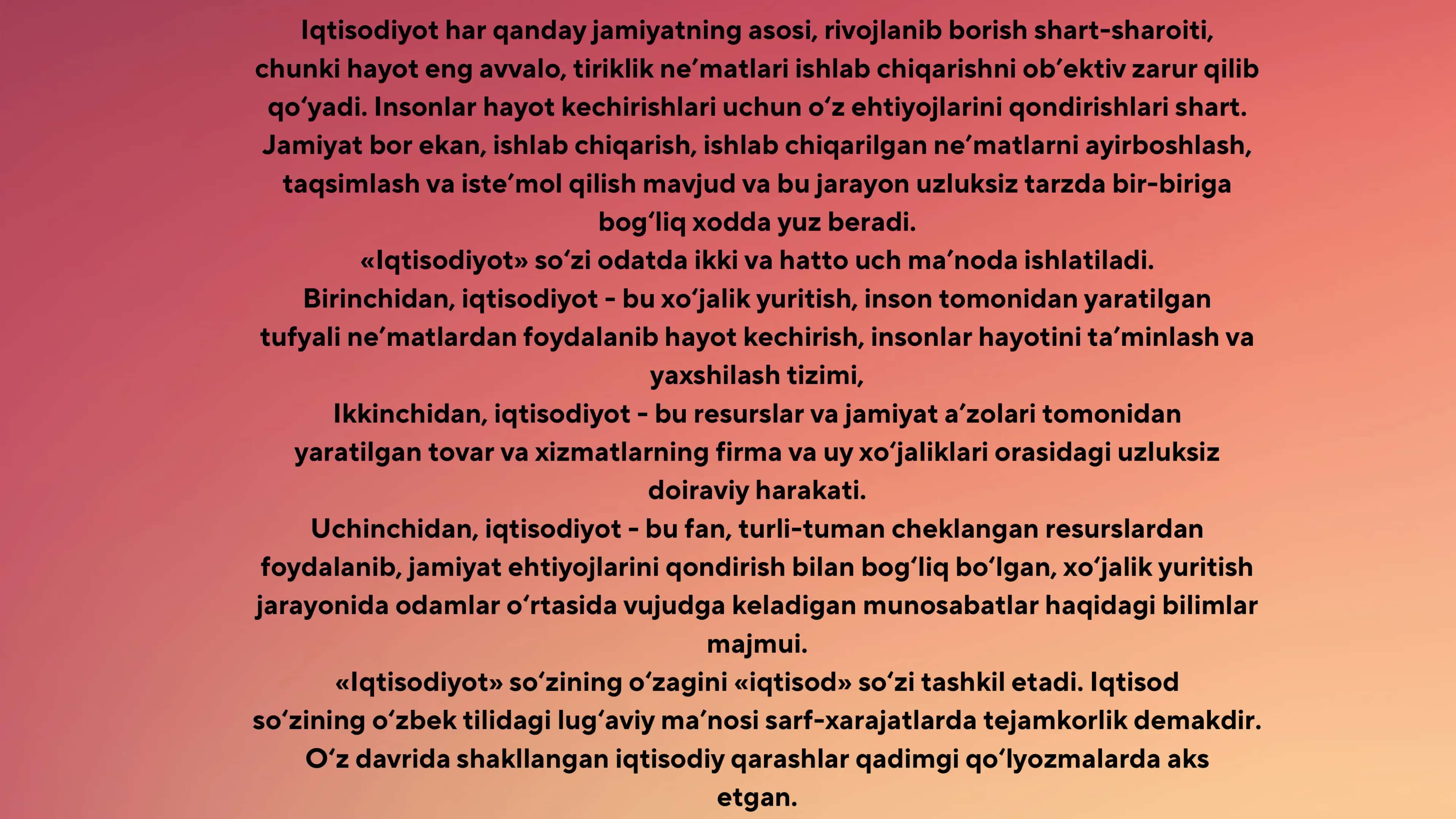 Iqtisodiyot nazariyasi 3