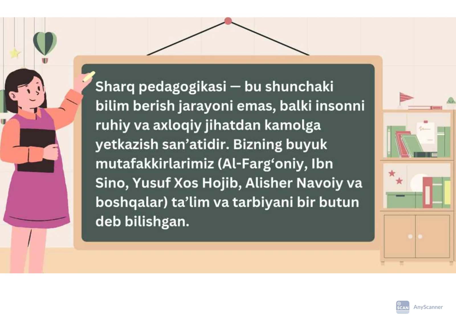 Sharq pedagogik taʼlimotida taʼlimiy axloqiy qarashlar. 3