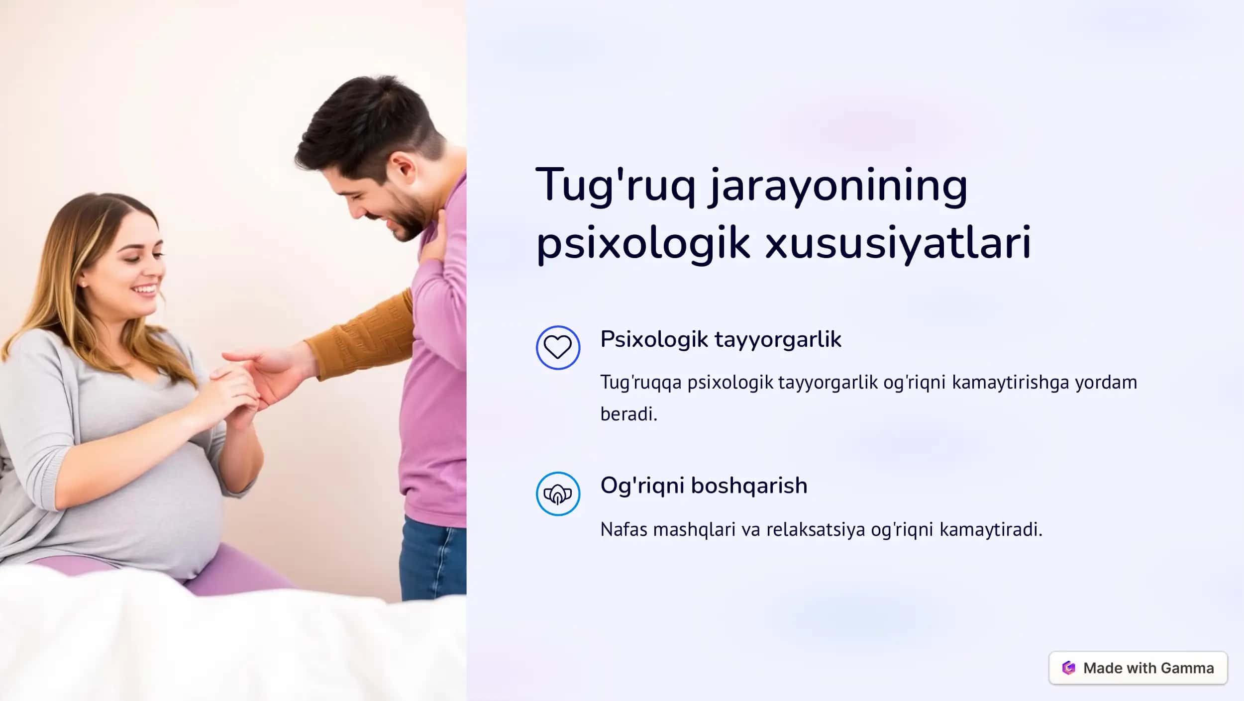 Perinatal psixologiyaning  umumiy konsepsiyalari 3