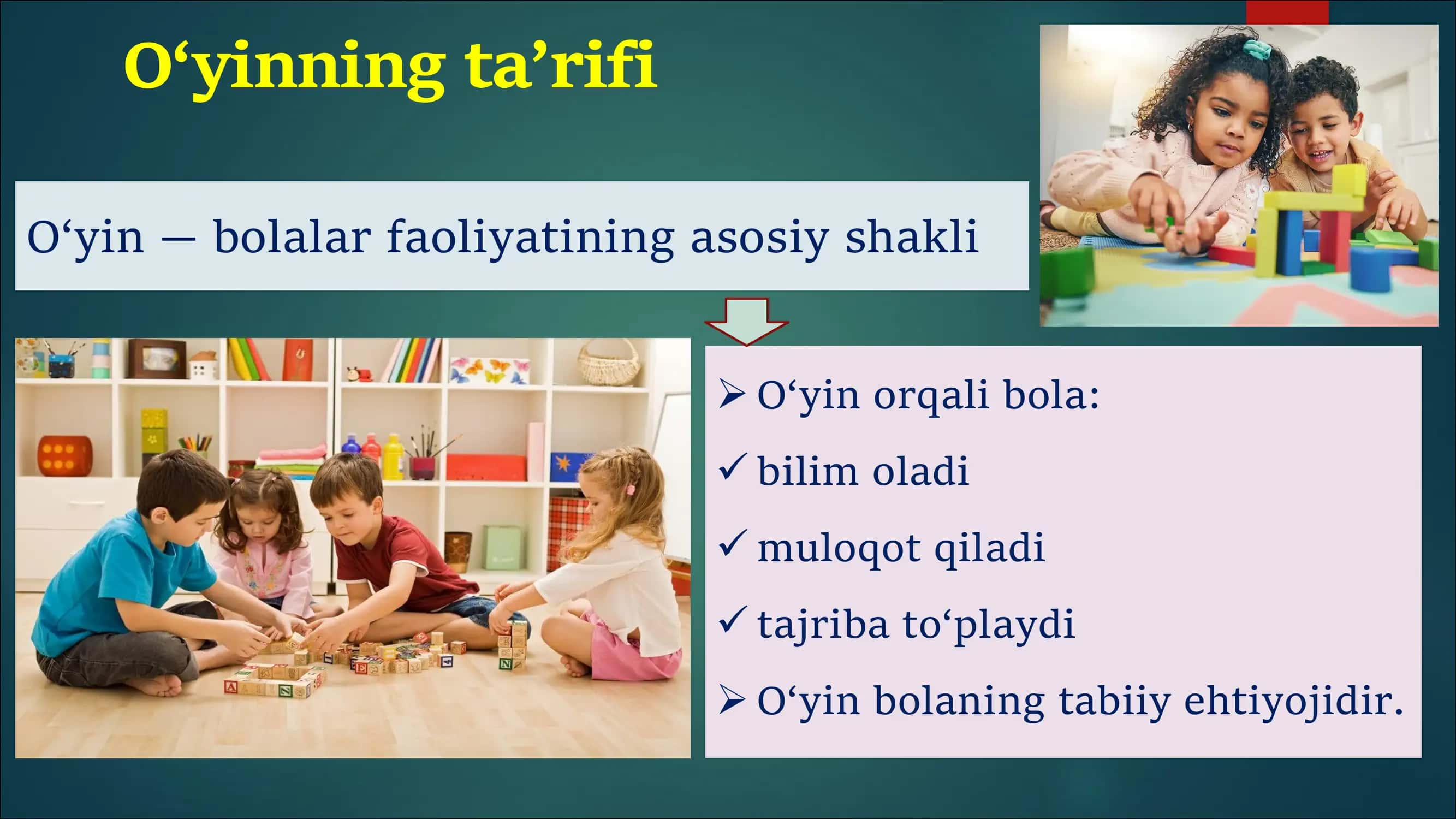O'qyin turlari va usullari 3