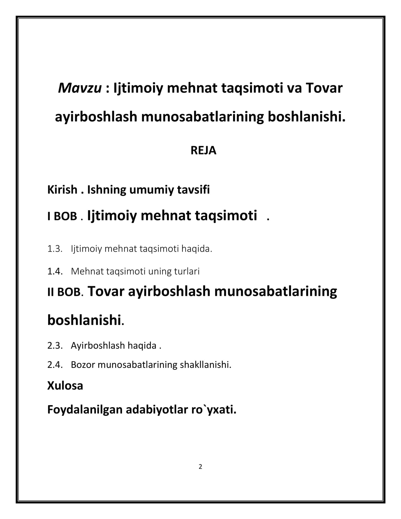 Inson Evolutsiyasi va Old Tarixi Fanidan Kurs Ishi 3