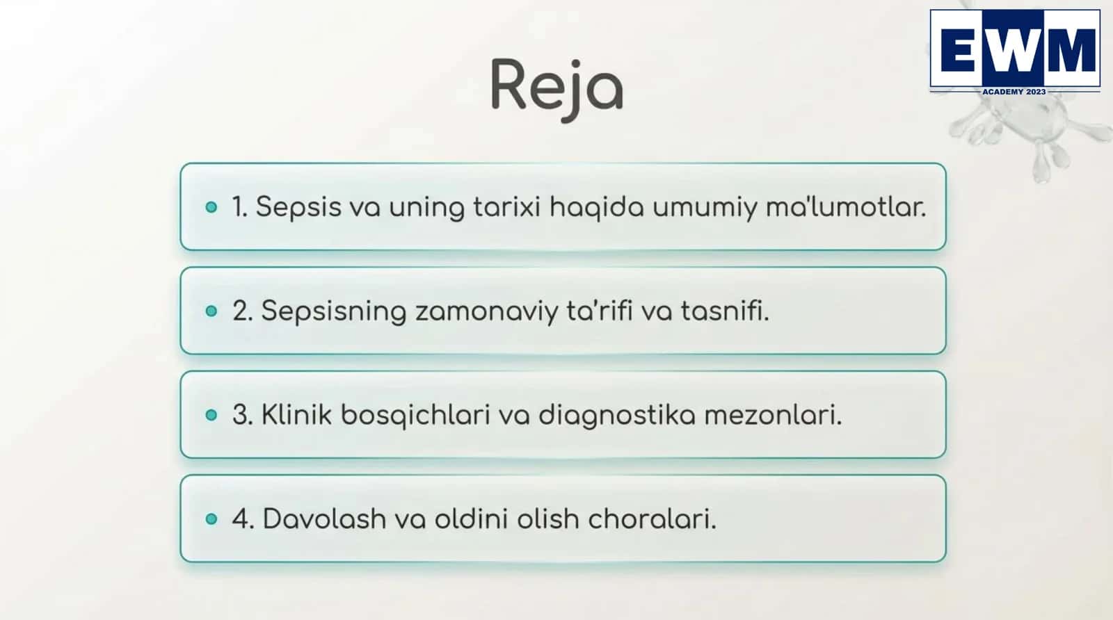 SEPSISNING ZAMONAVIY TASNIFI 3