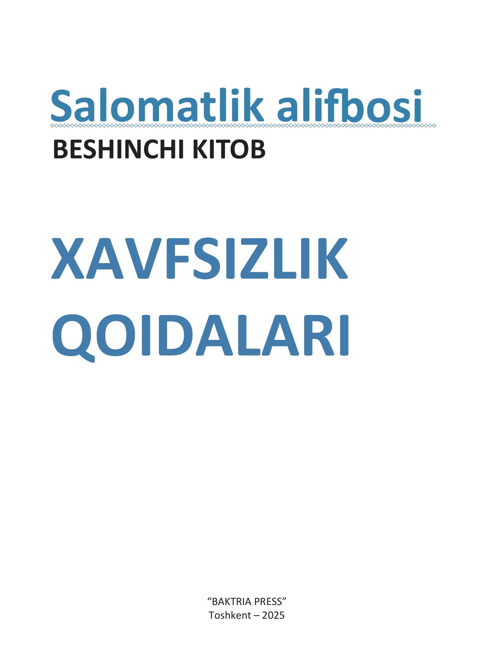 Xavfsizlik qoidalari 3