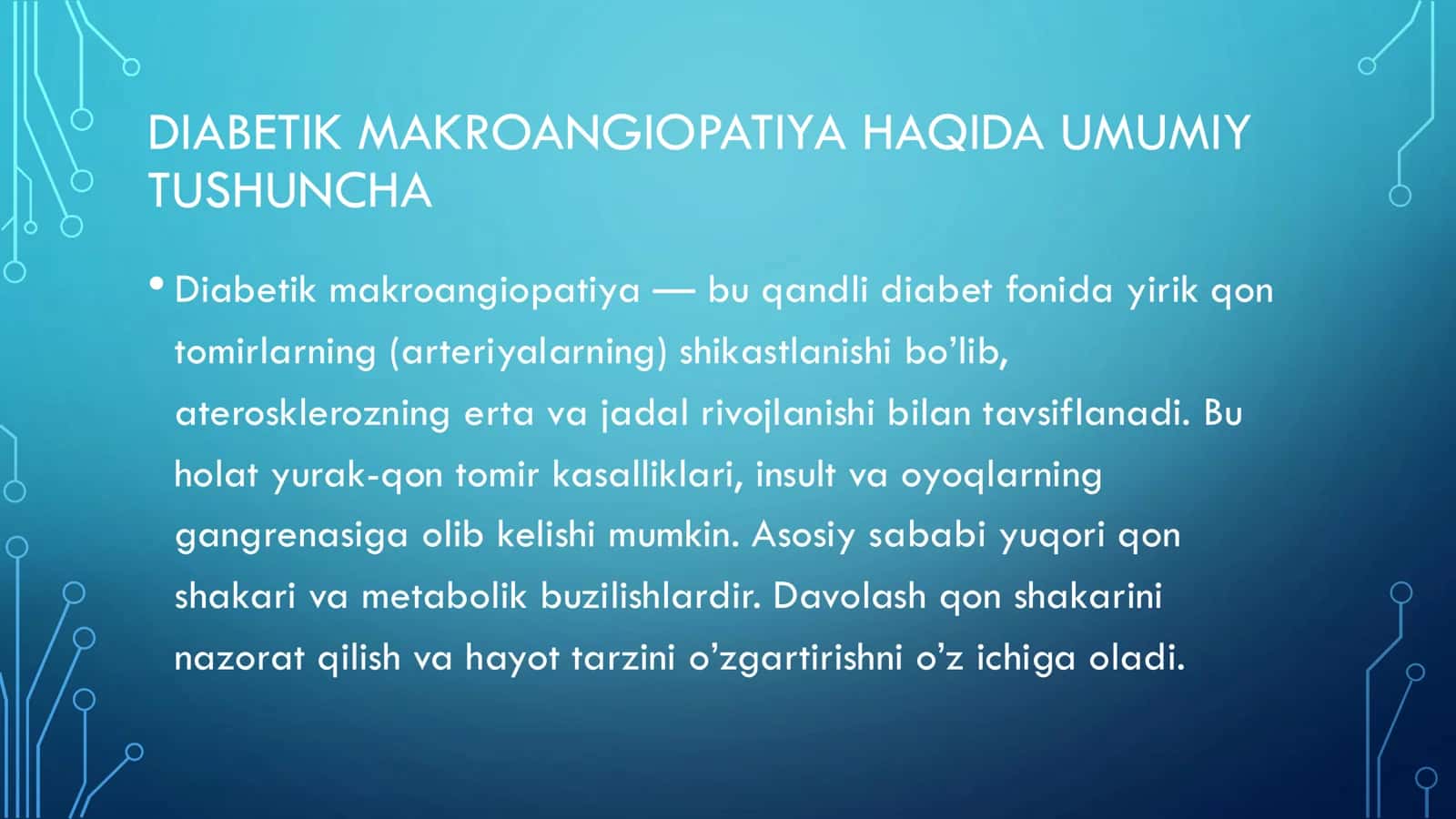 DIABETIK MAKROANGIOPATIYA 3