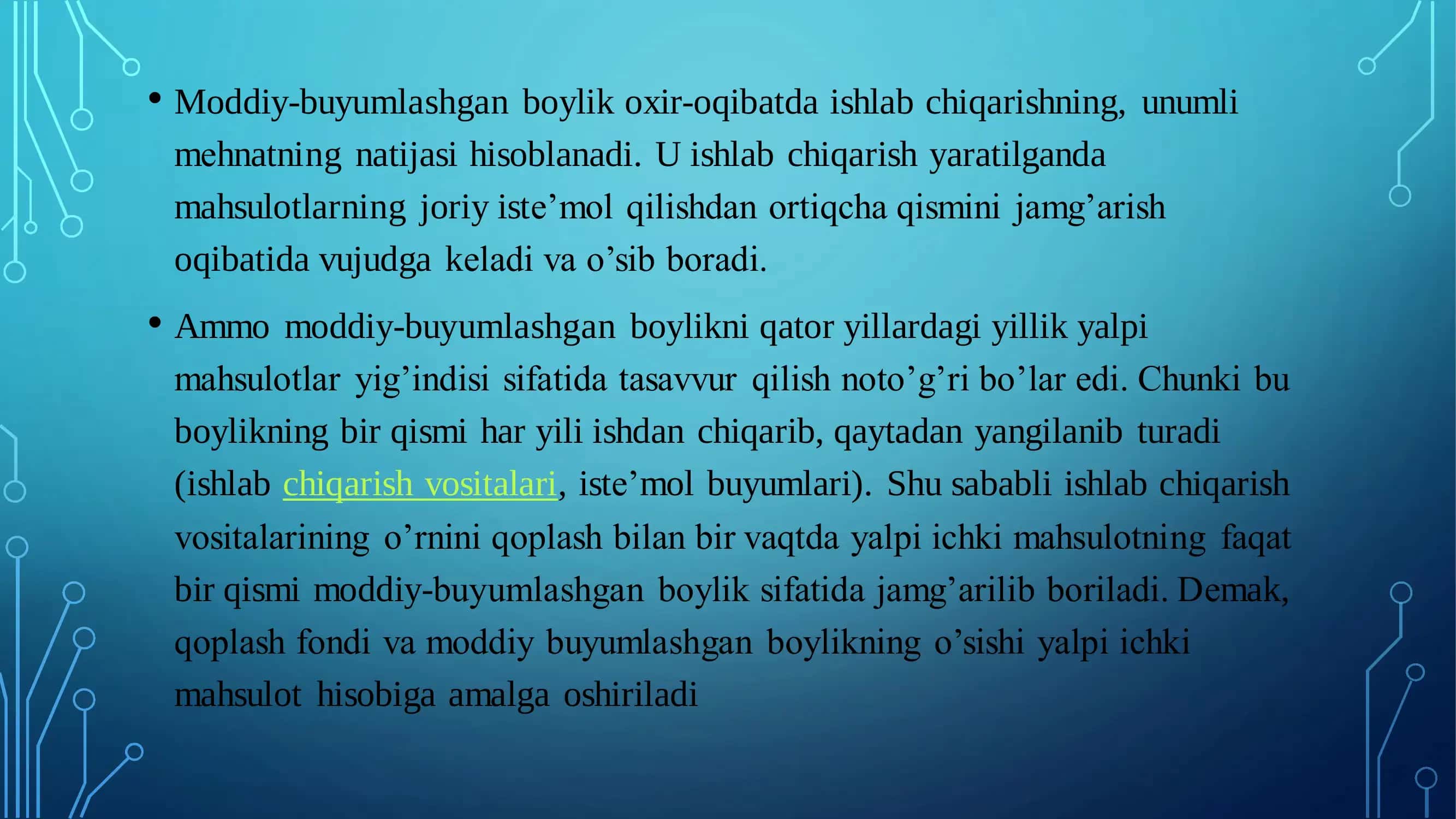 Iqtisodiy oʻsish omillari 3