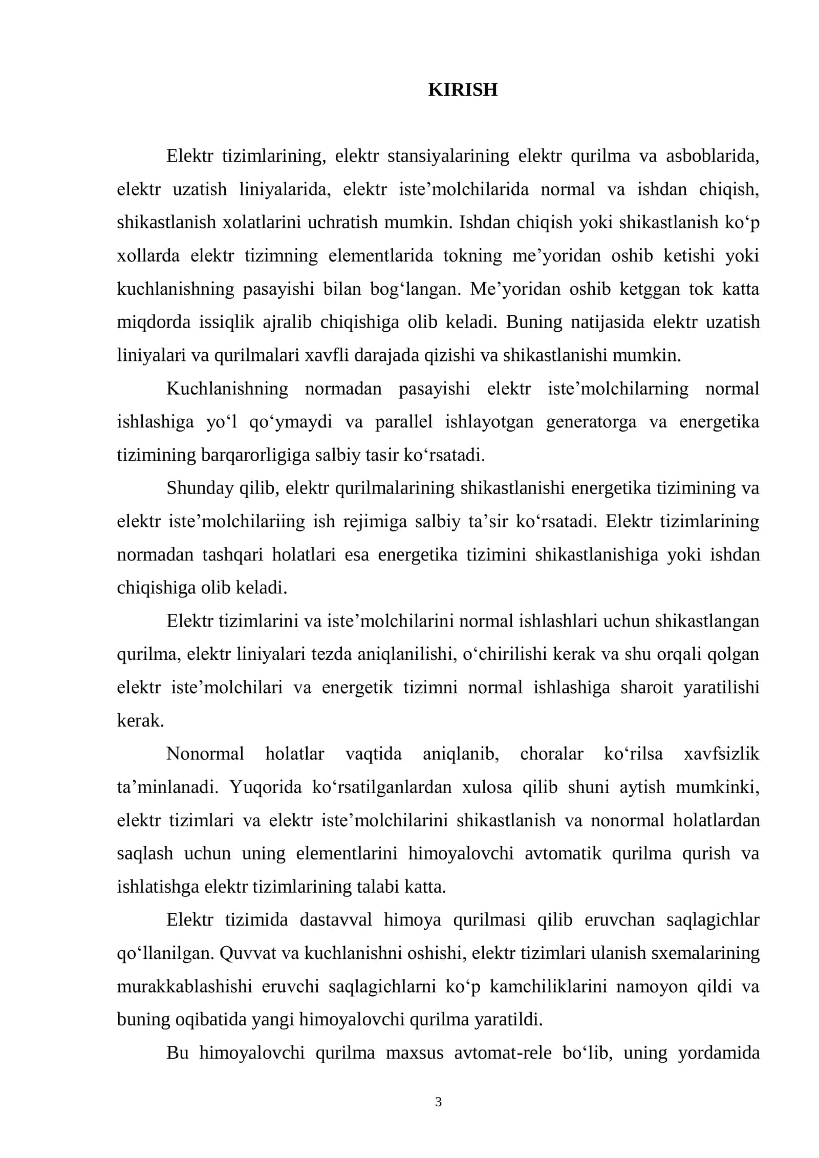 Releli himoya 3
